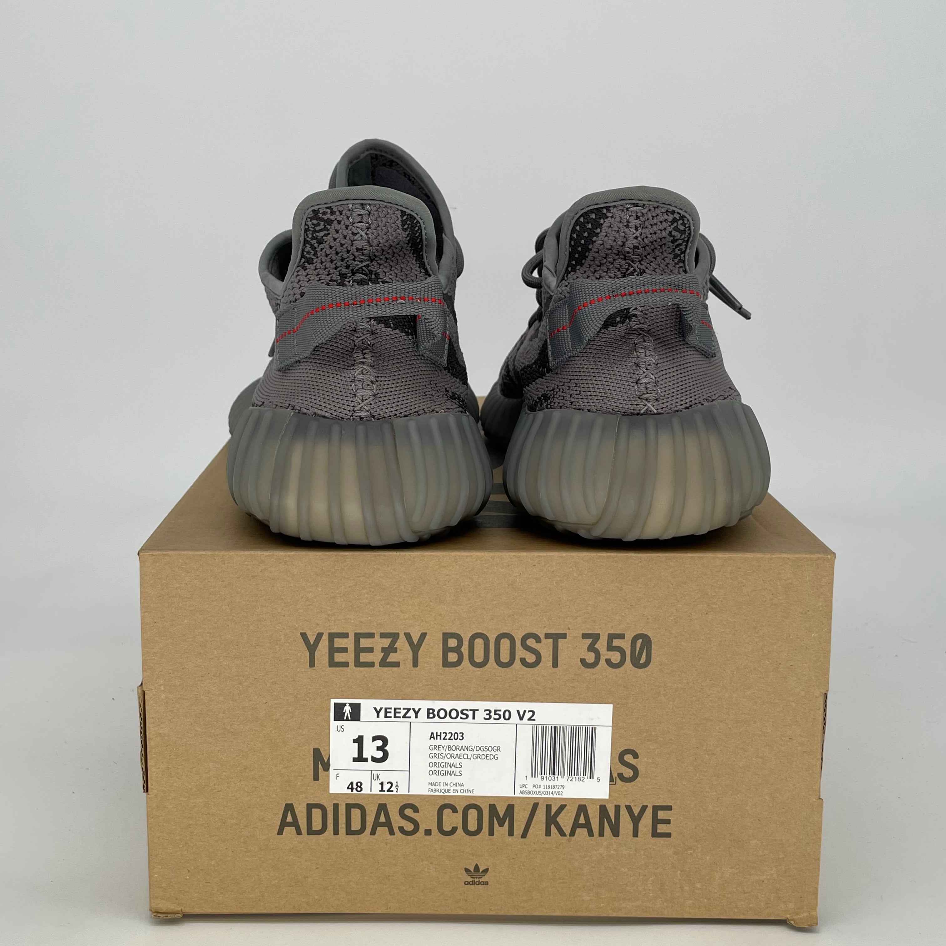 ADIDAS YEEZY 350 V2 BELUGA 2.0 AH2203 SIZE 13/14.5W