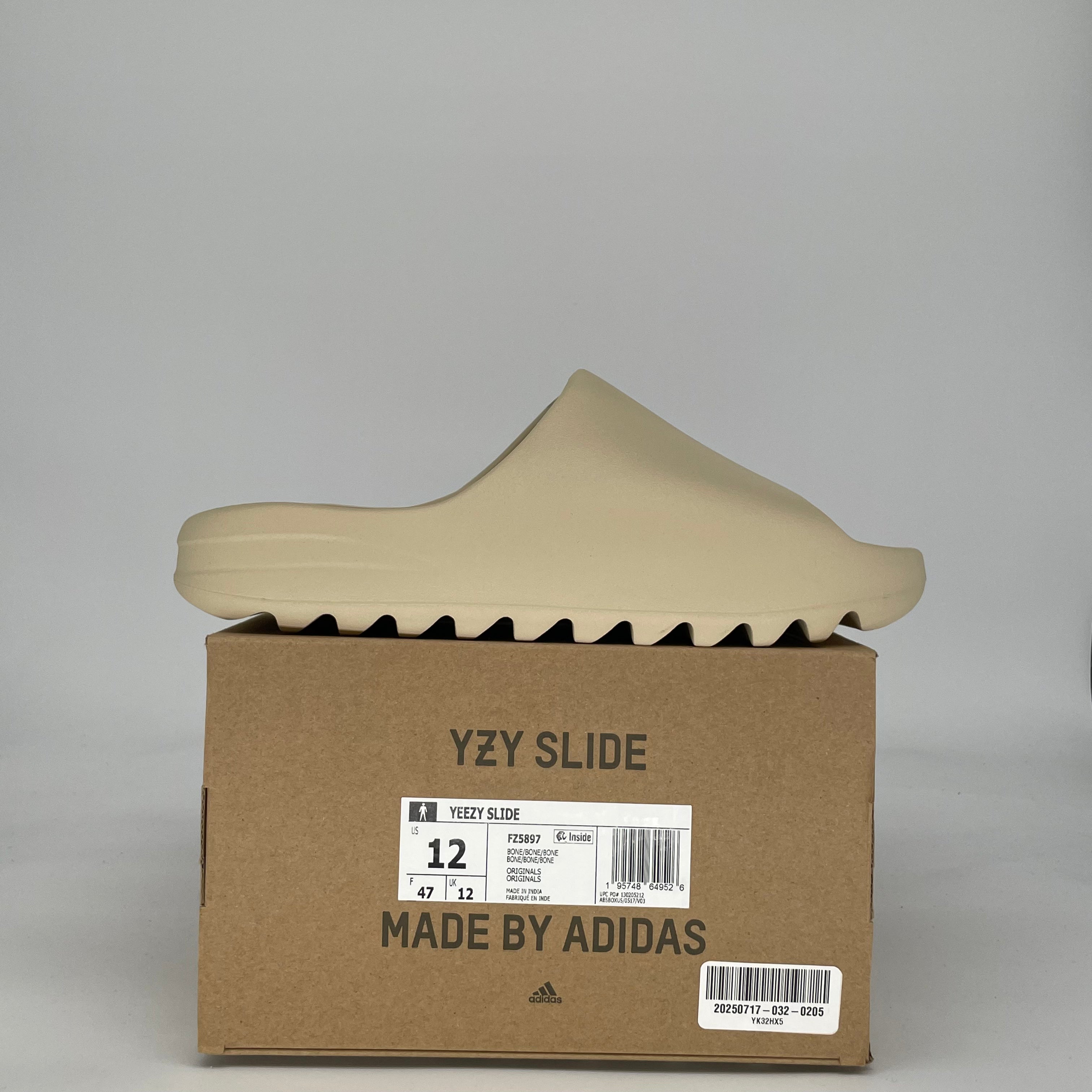 ADIDAS YEEZY SLIDE BONE FZ5897 SIZE 12/13.5W