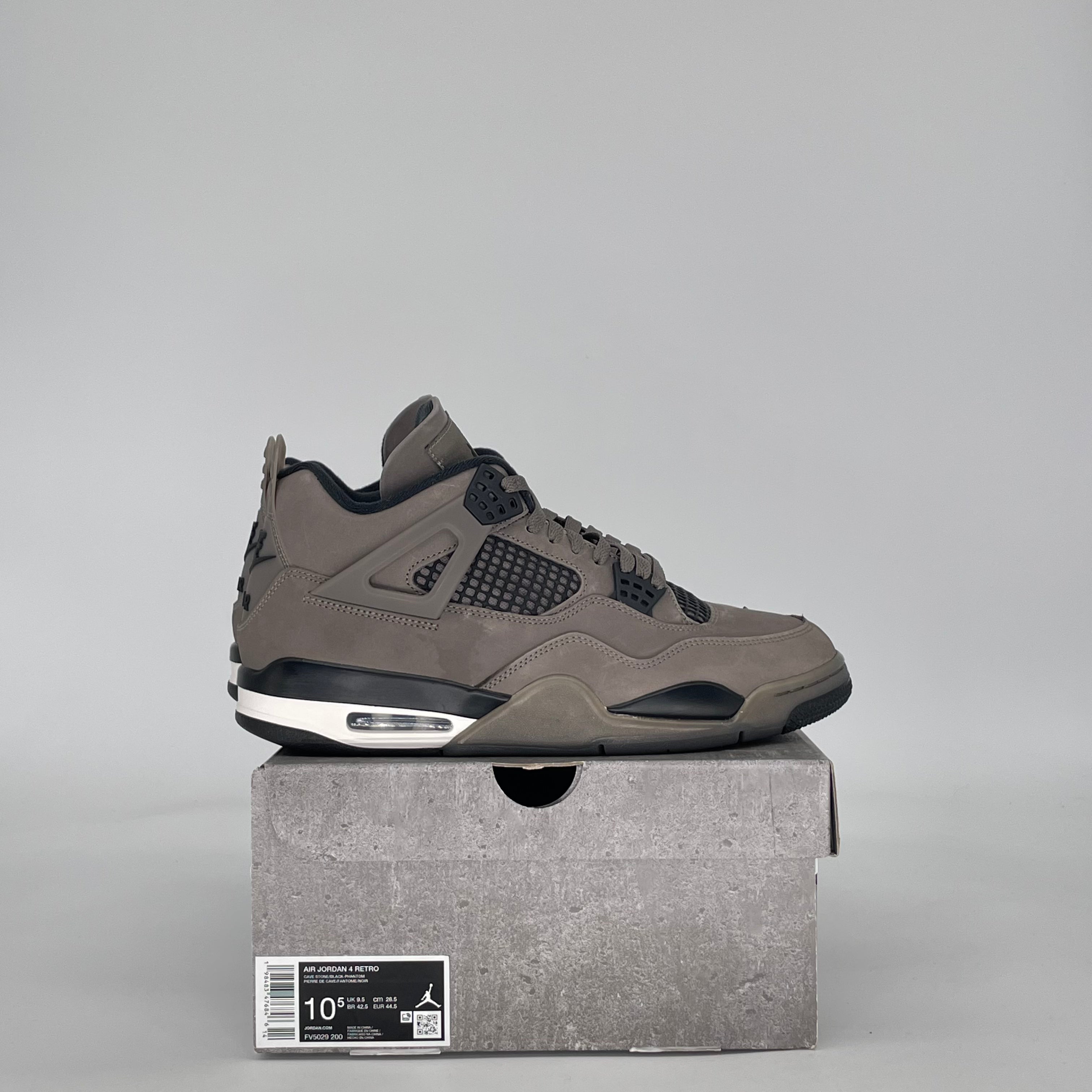 AIR JORDAN 4 CAVE STONE FV5029-200 SIZE 10.5/12W