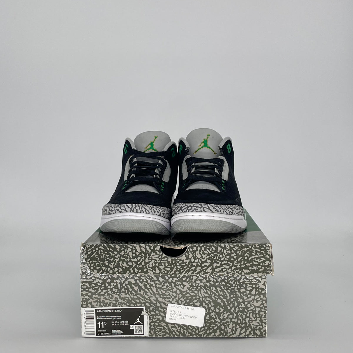 Jordan 3 Retro Pine Green
