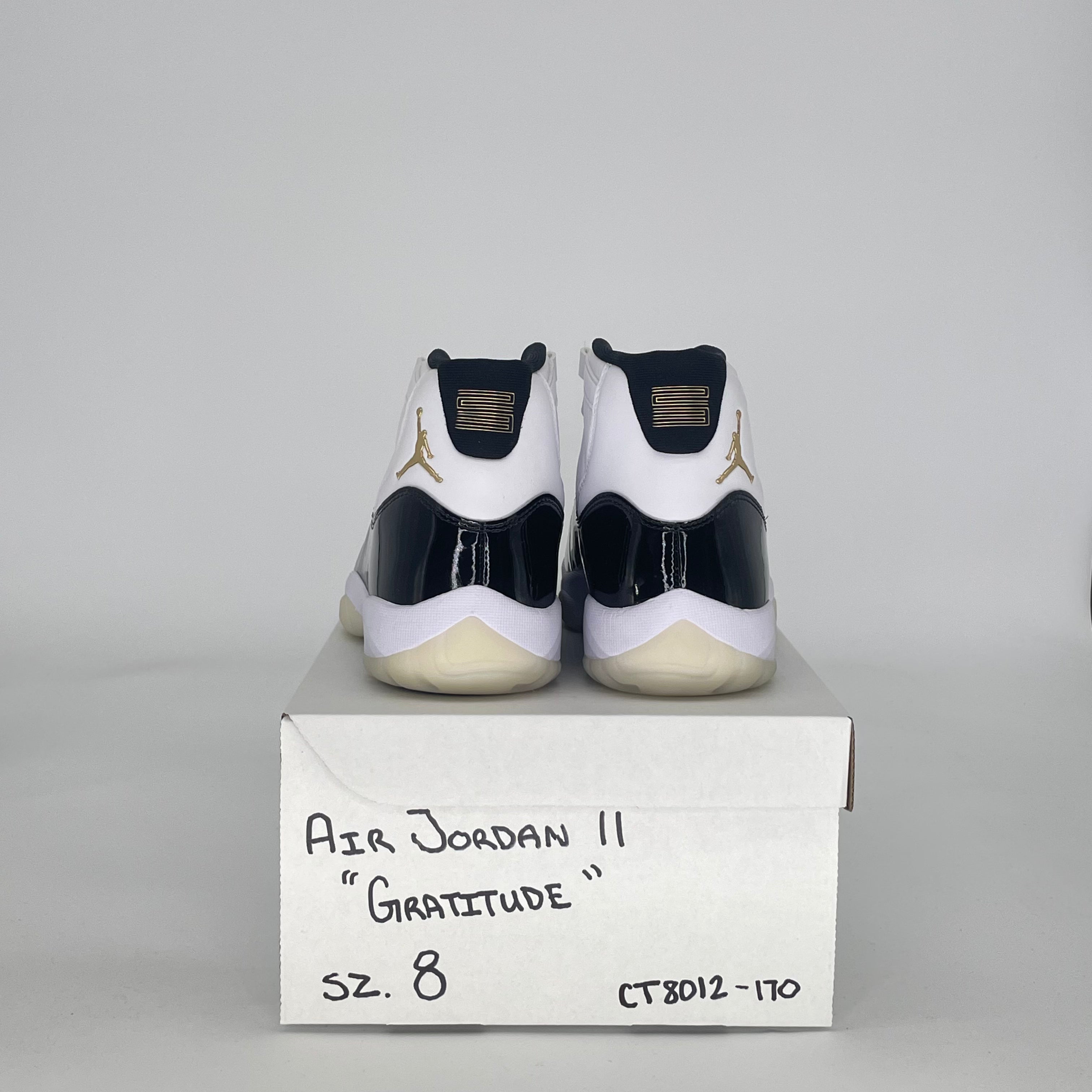 AIR JORDAN 11 DMP GRATITUDE CT8012-170 SIZE 8/9.5W