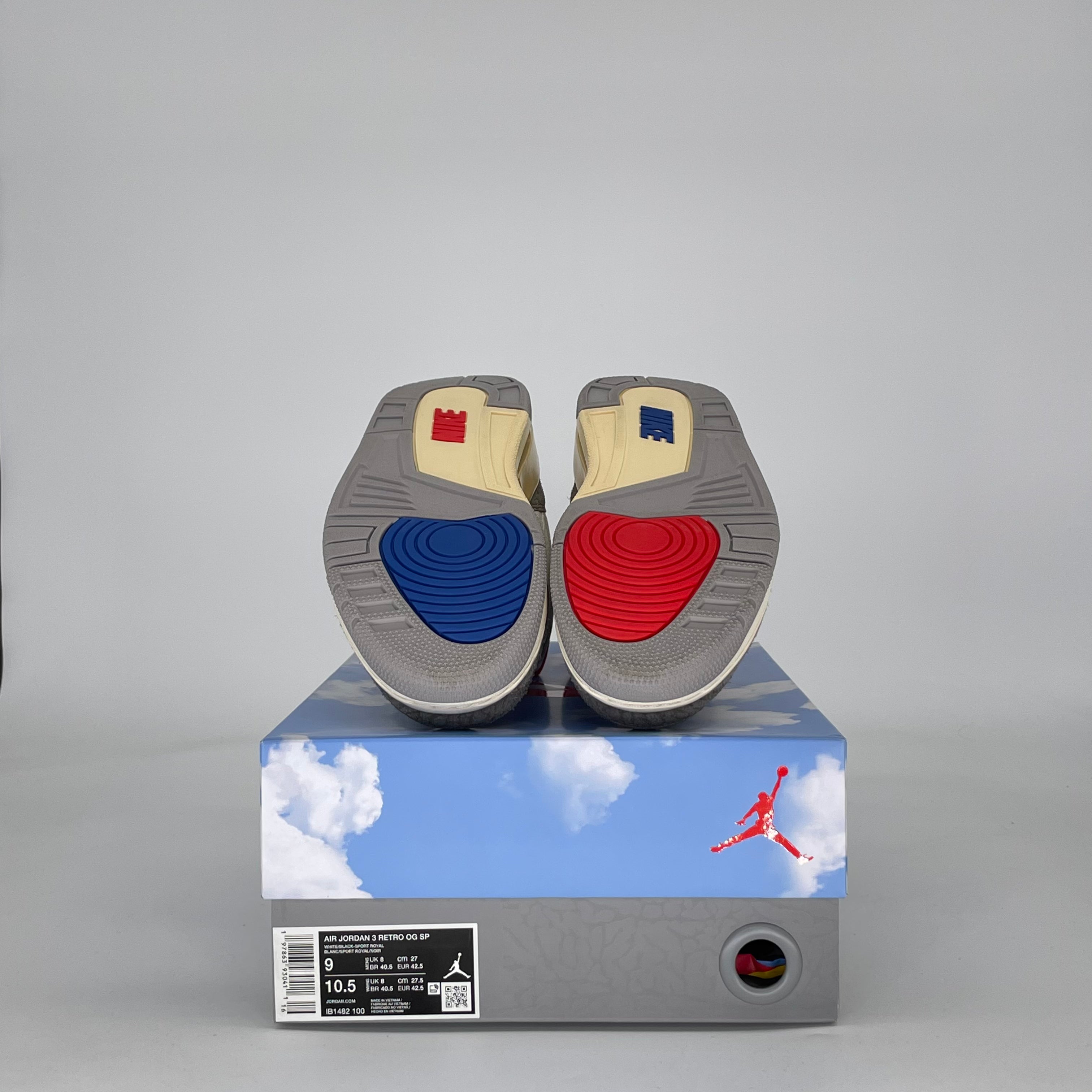 AIR JORDAN 3 SEOUL 2.0 IB1482-100 SIZE 9/10.5W