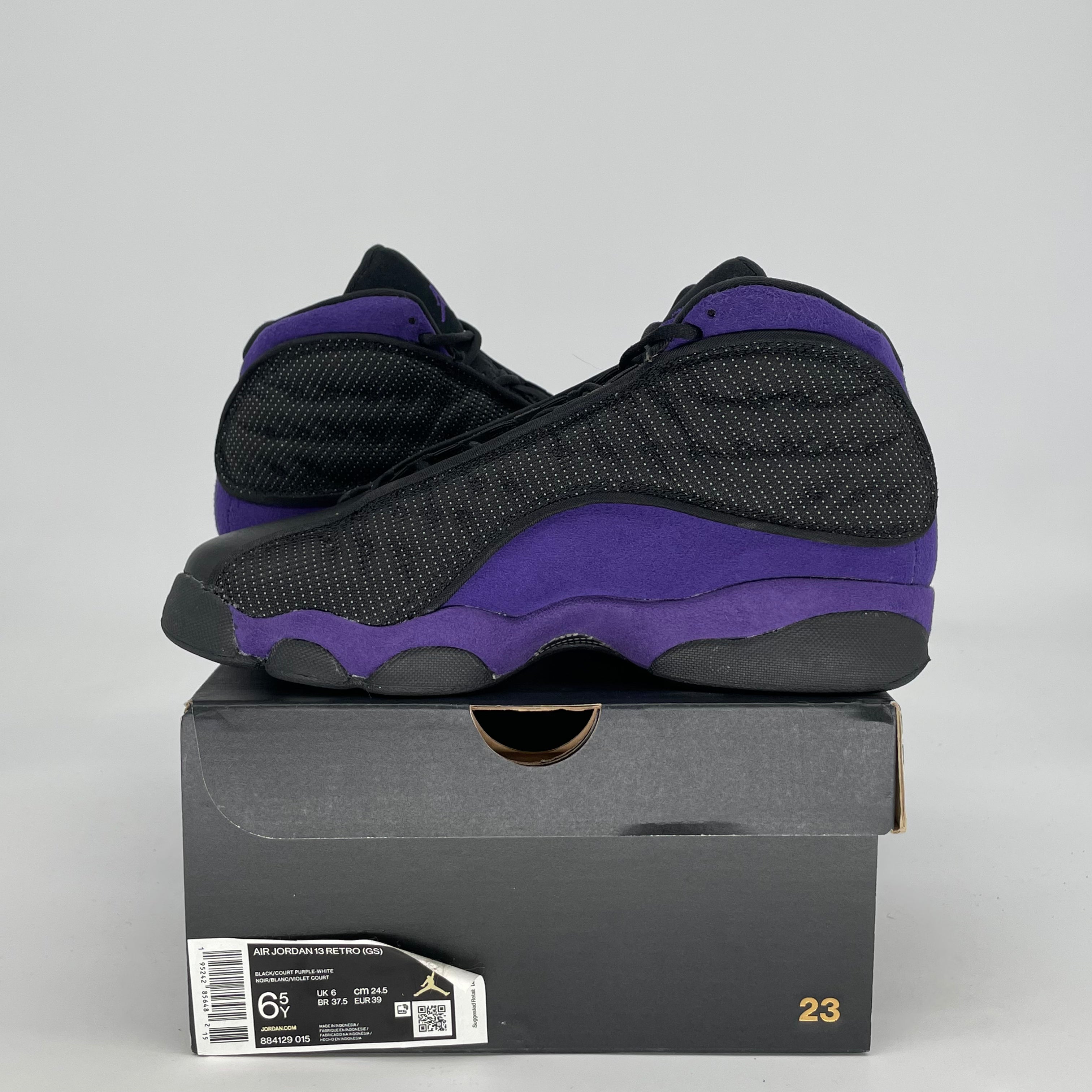 AIR JORDAN 13 COURT PURPLE 884129-015 SIZE 6.5/8W