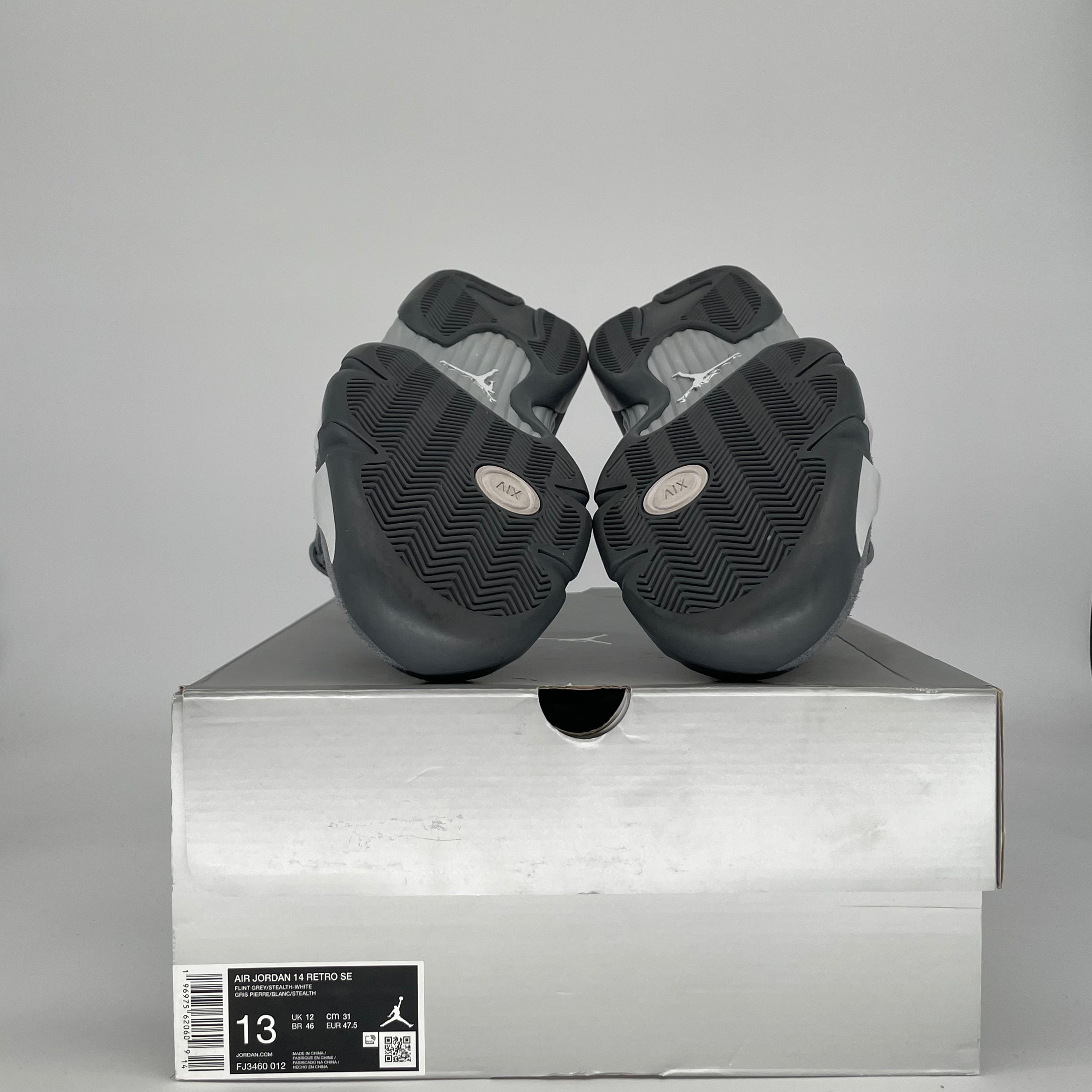 AIR JORDAN 14 FLINT GREY FJ3460-012 SIZE 13/14.5W