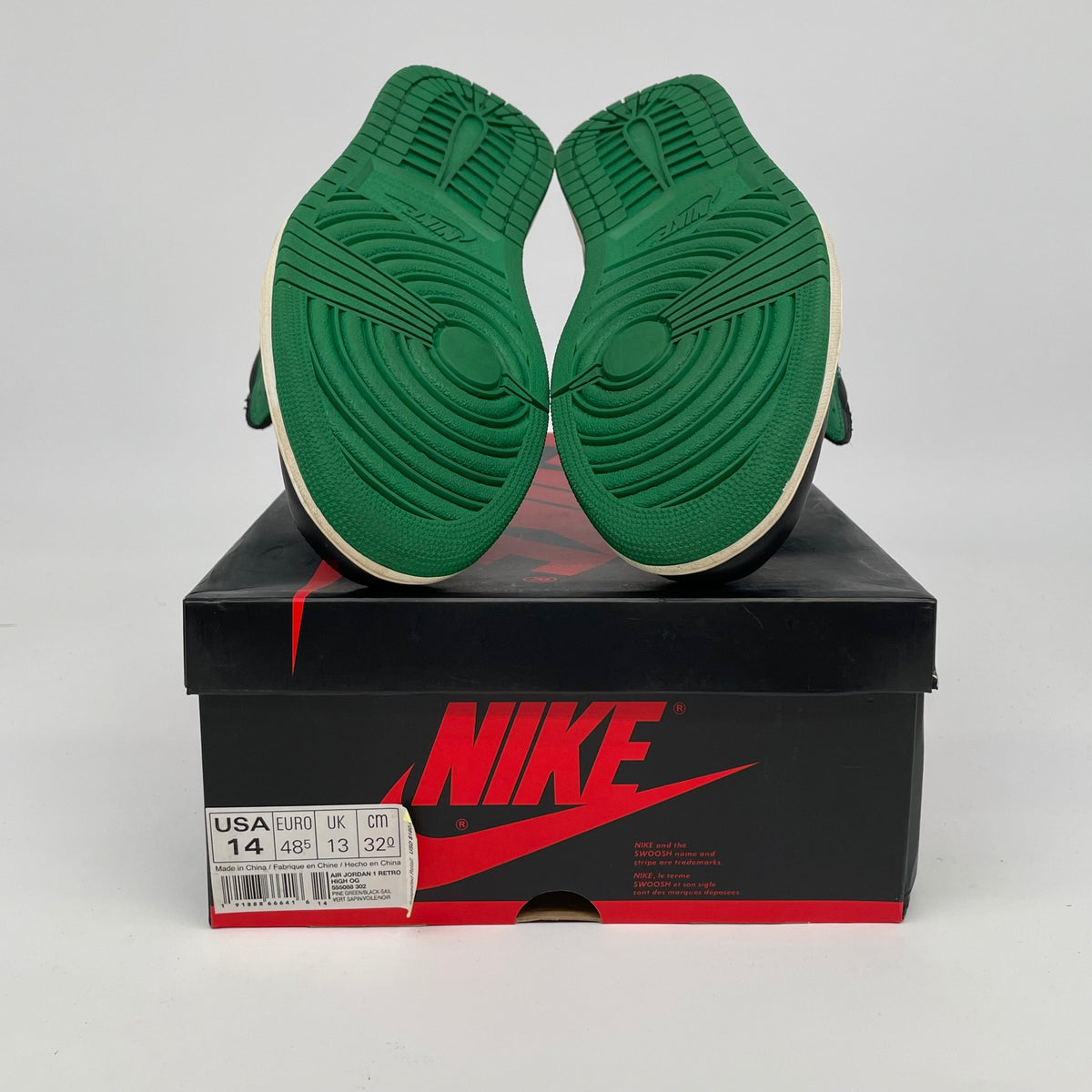 Jordan 1 Retro High Pine Green