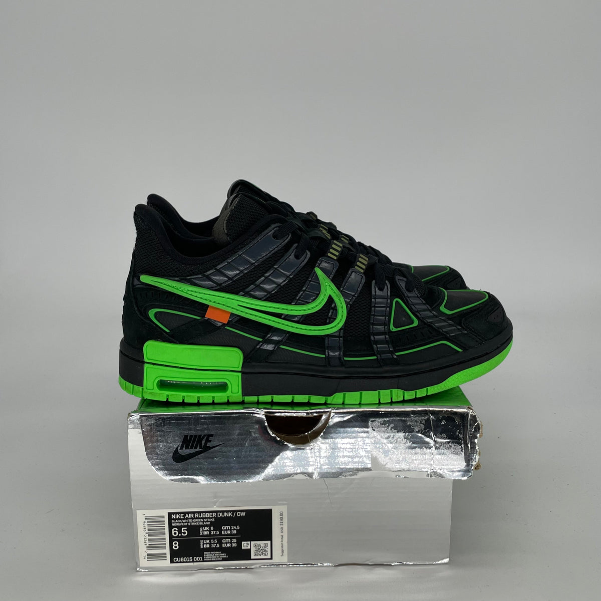 Nike Air Rubber Dunk Off-White Green Strike