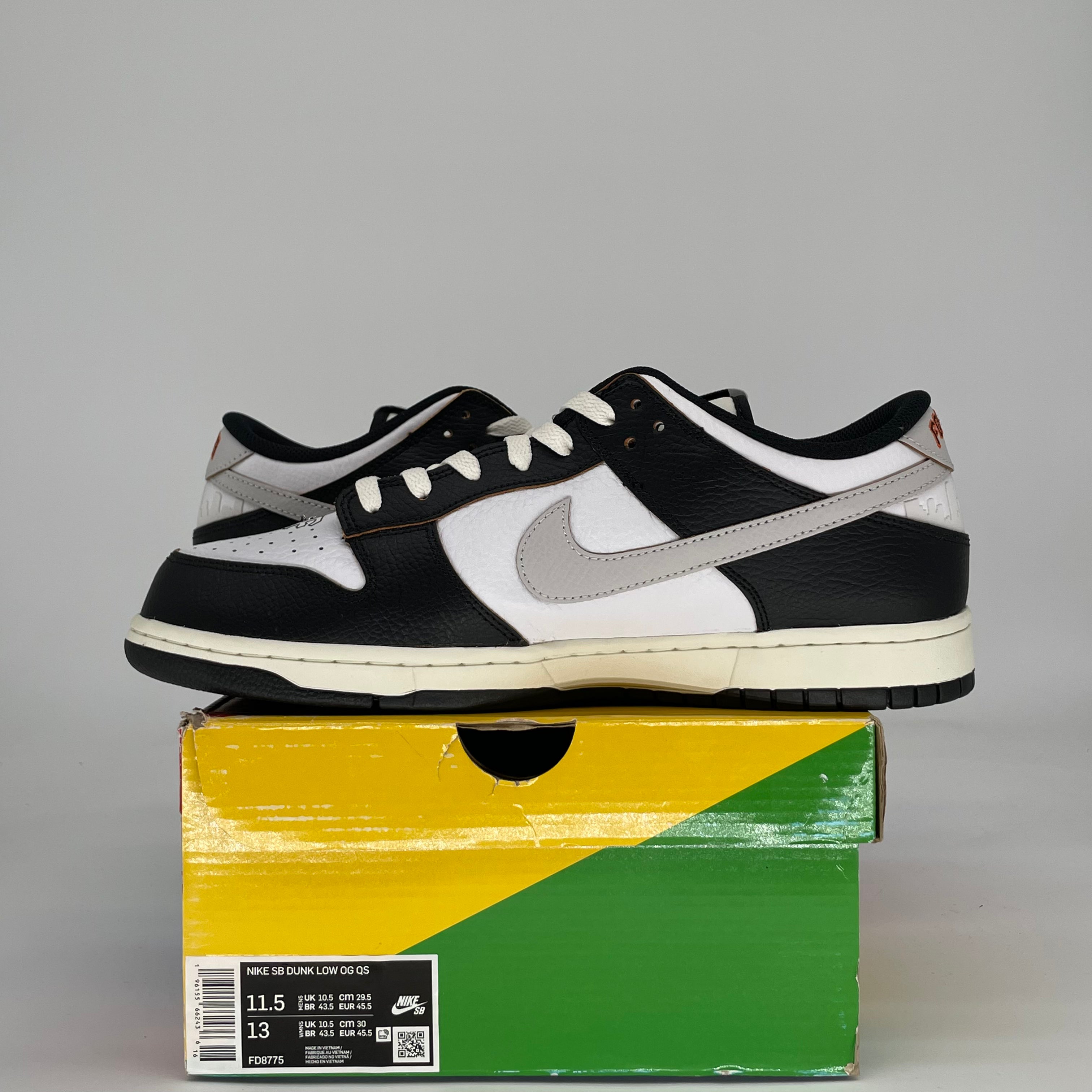 NIKE SB DUNK LOW HUF SAN FRANCISCO  FD8775 SIZE 11.5/13W
