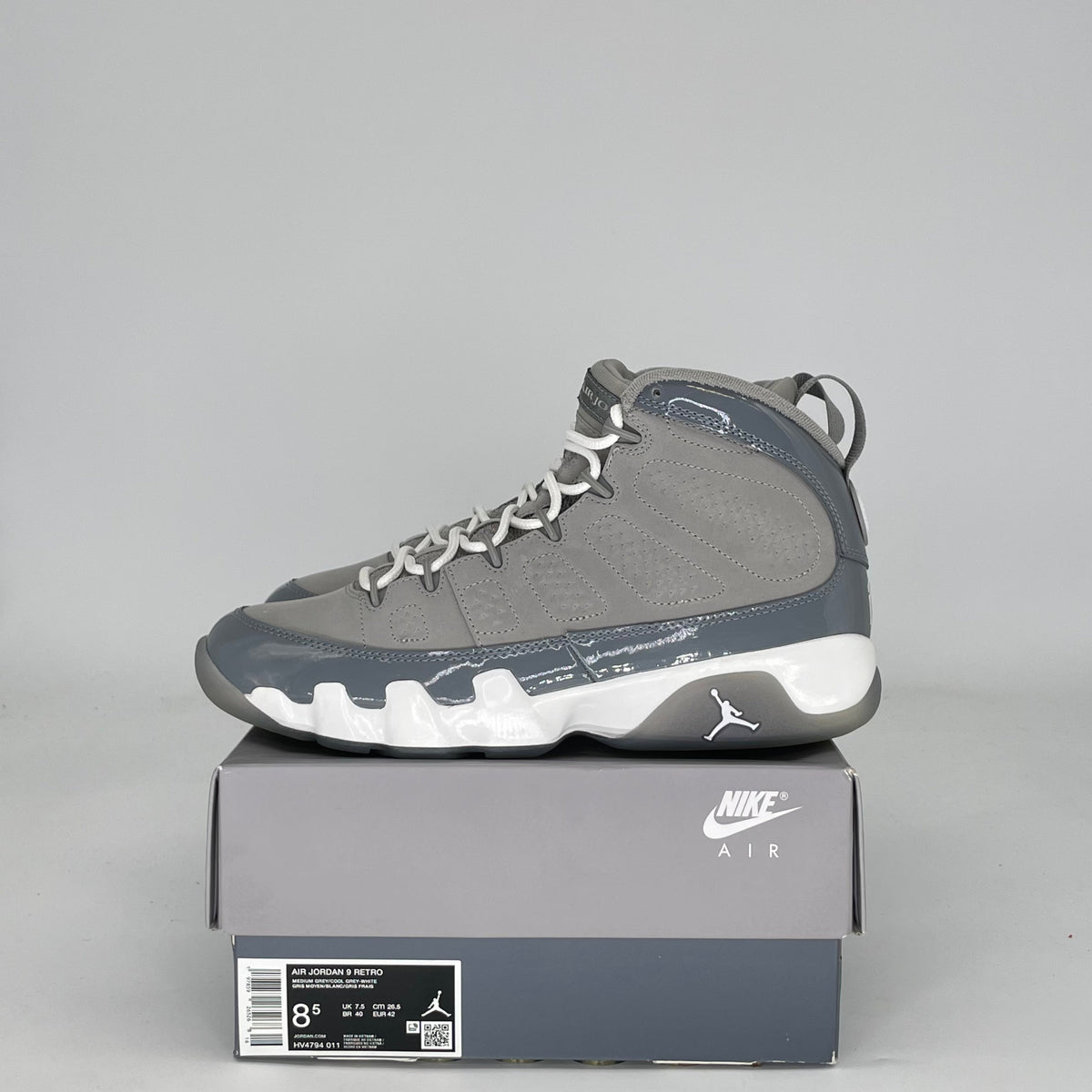 Jordan 9 Retro Cool Grey (2025)