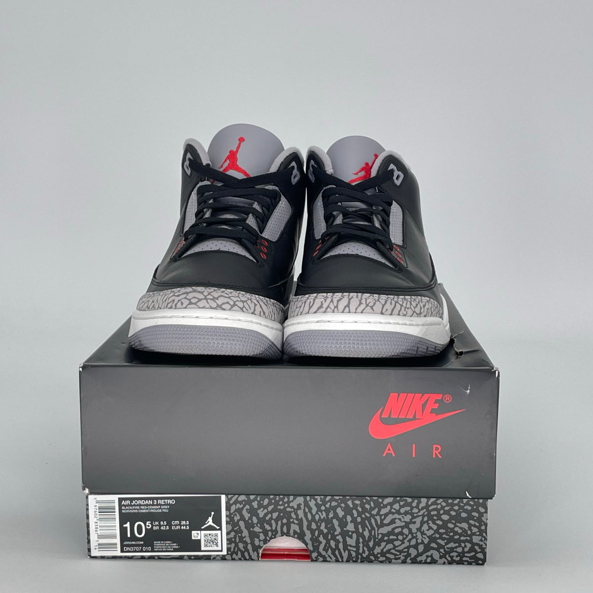 Jordan 3 Retro OG Black Cement (2024)