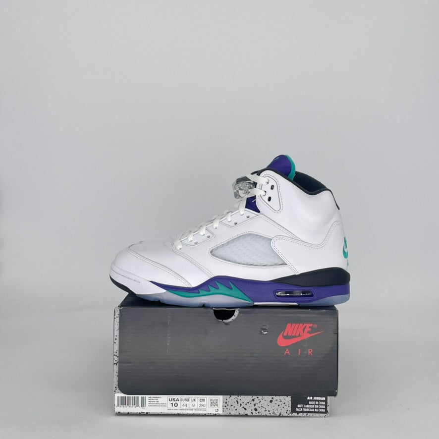 AIR JORDAN 5 GRAPE HQ7978-100 SIZE 10/11.5W