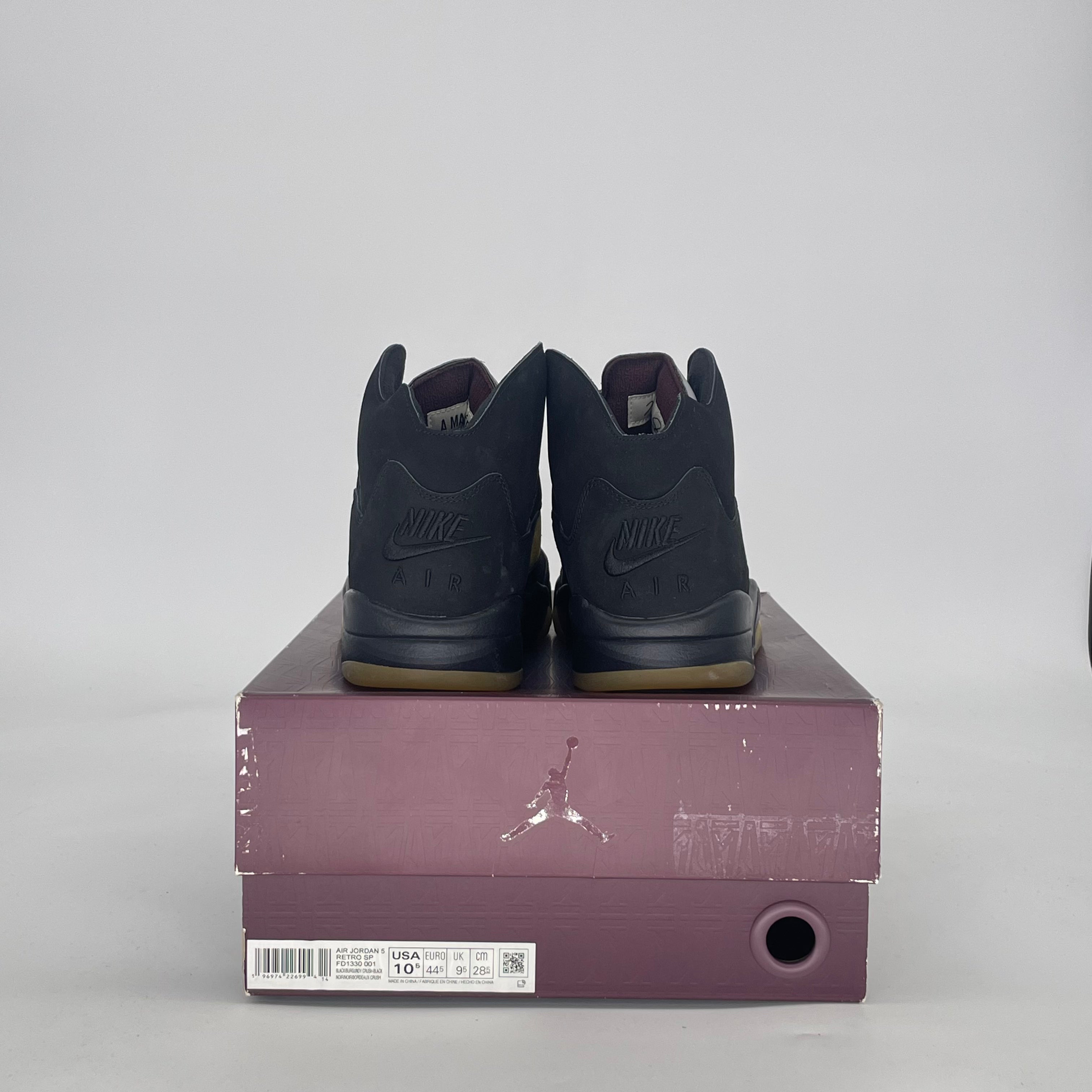 AIR JORDAN 5 A MA MANIERE DUSK FD1330-001 SIZE 10.5/12W
