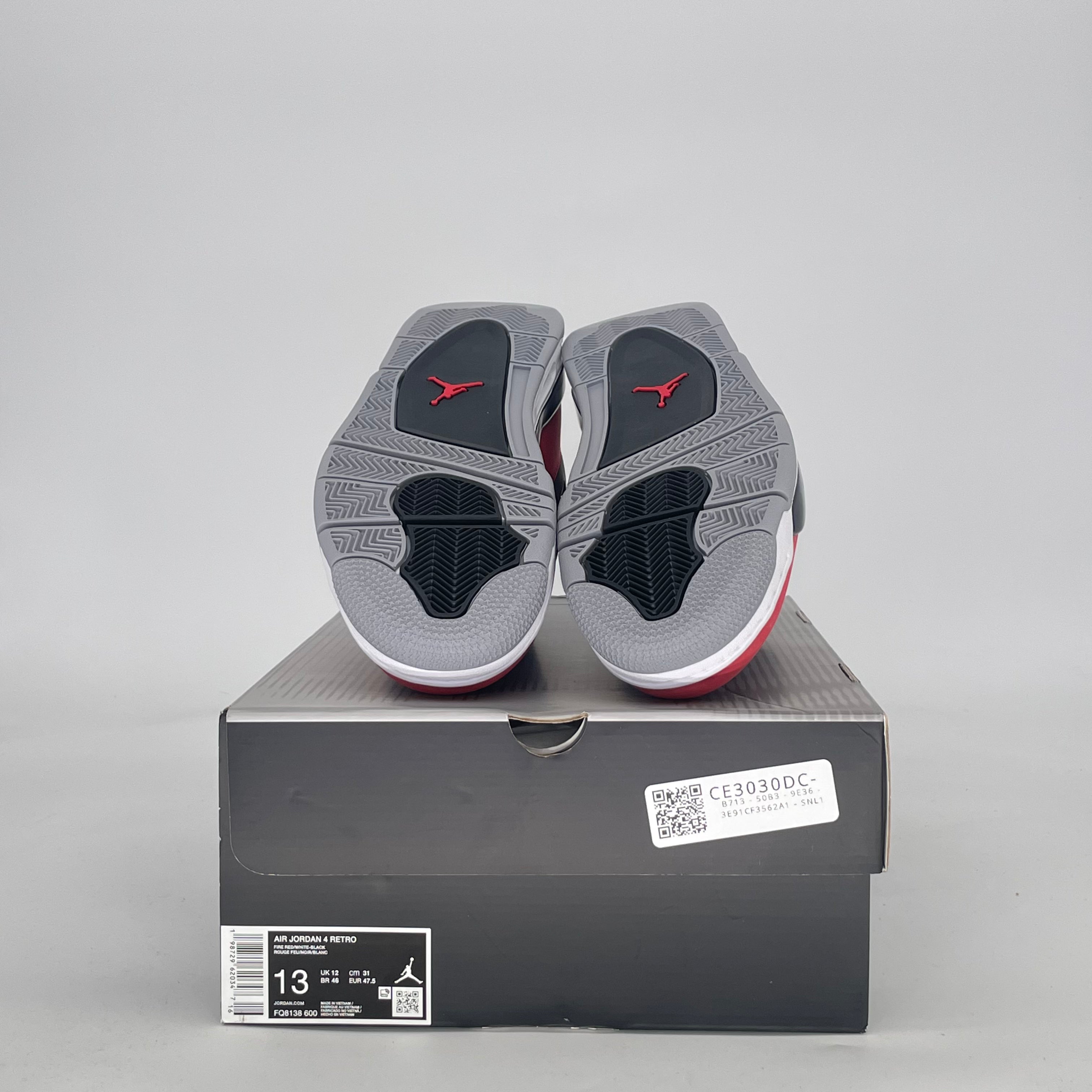 AIR JORDAN 4 TORO BRAVO FQ8138-600 SIZE 13/14.5W