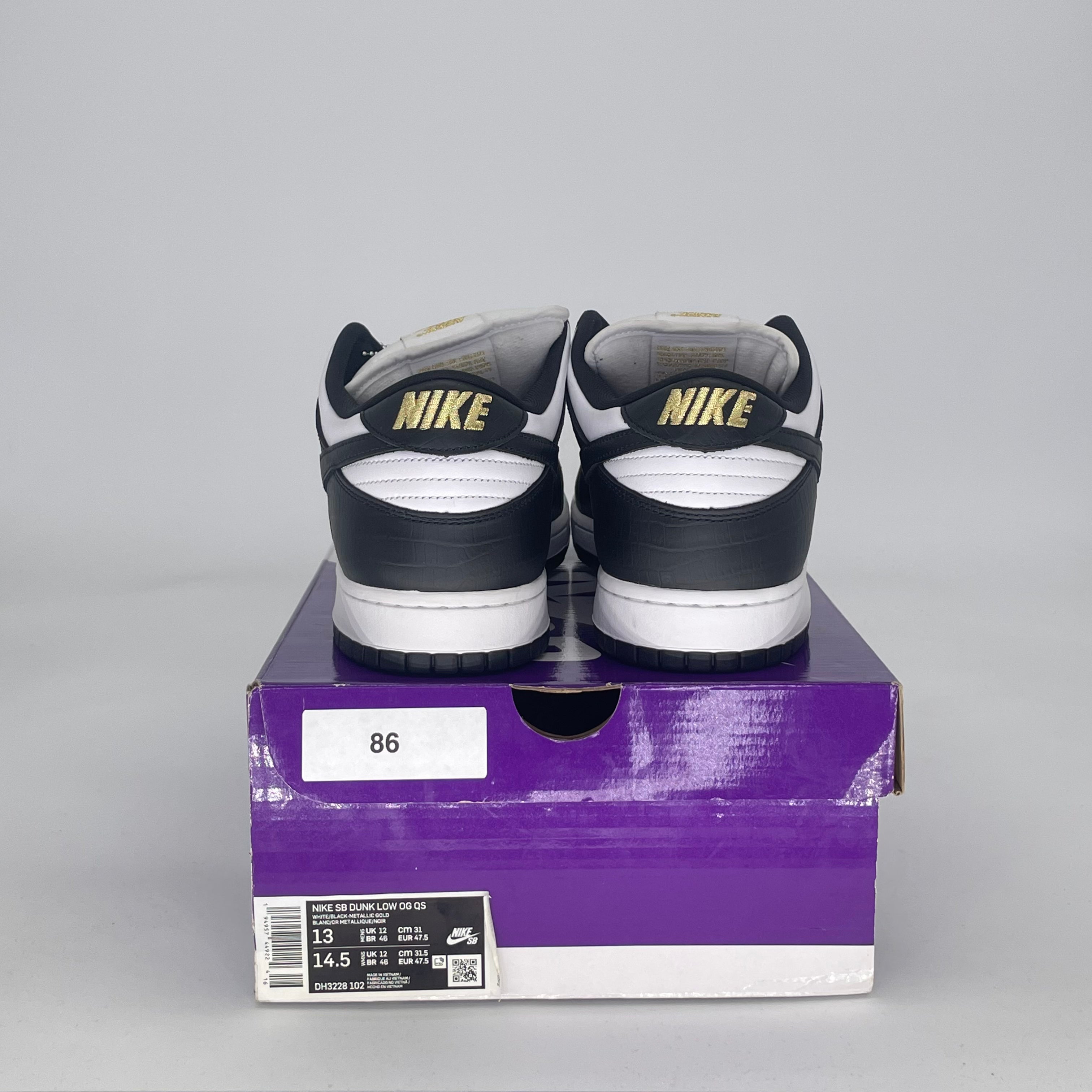 NIKE SB DUNK LOW SUPREME STARS BLACK (2021) DH3228-102 SIZE 13/14.5W