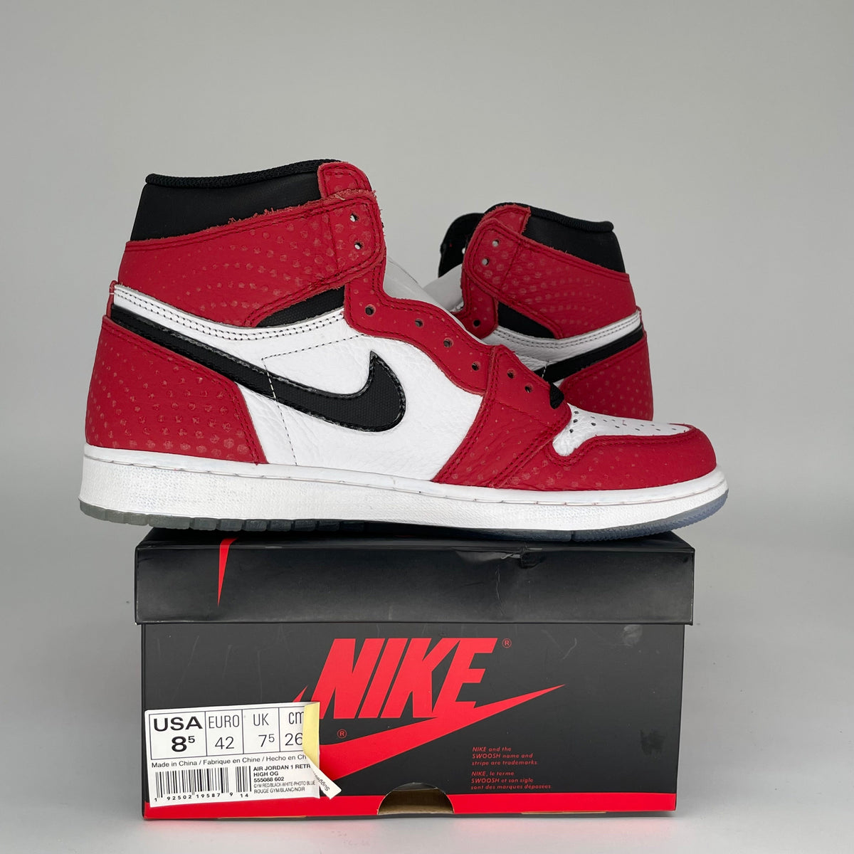 Jordan 1 Retro High Spider-Man Origin Story