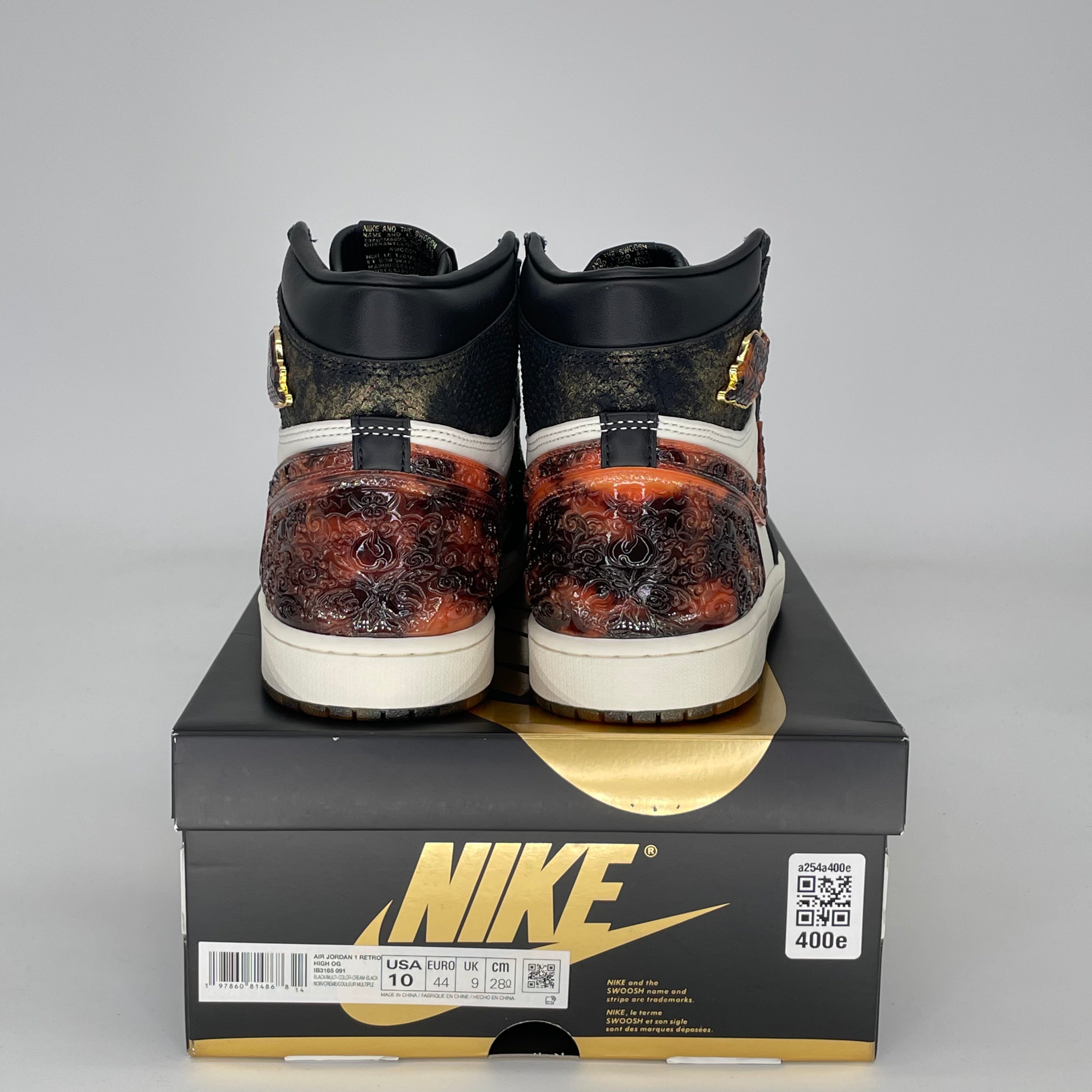 AIR JORDAN 1 XUANWU YEAR OF THE SNAKE SIZE 10/11.5W