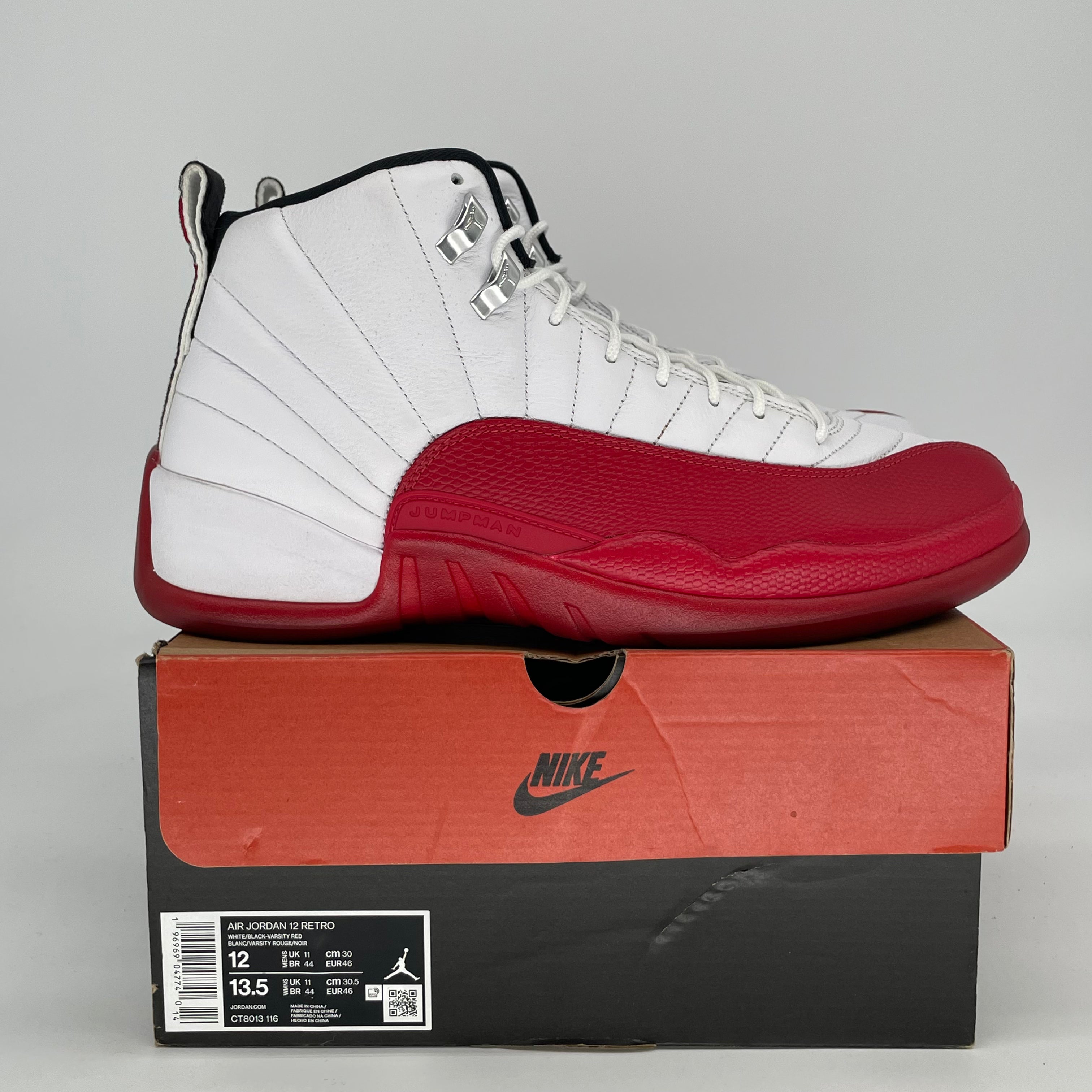 AIR JORDAN 12 CHERRY CT8013-116