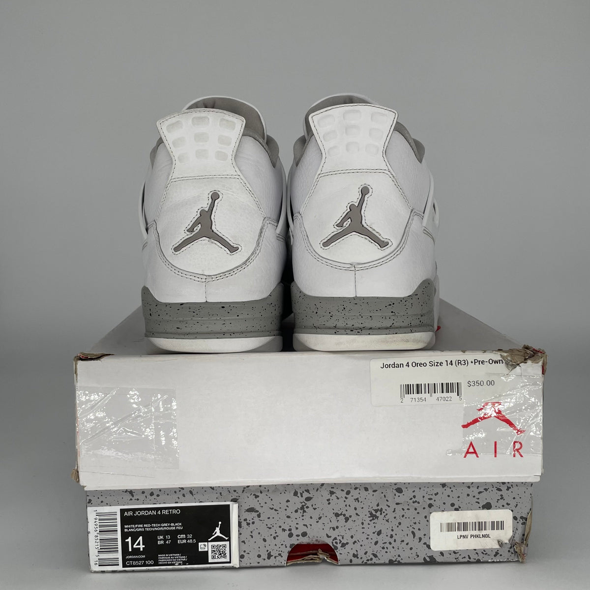 Jordan 4 Retro White Oreo (2021)