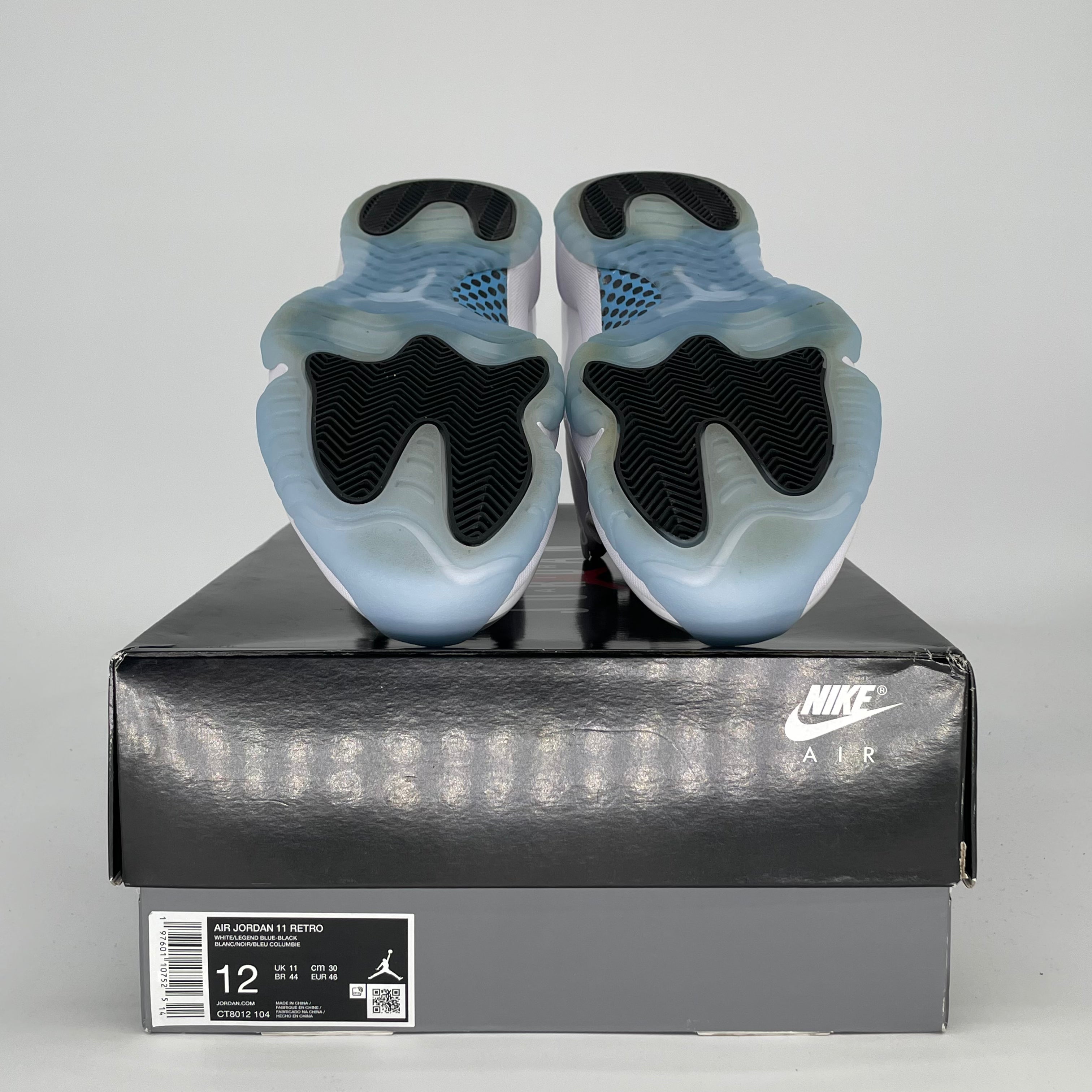AIR JORDAN 11 LEGEND BLUE CT8012-104 SIZE 12/13.5W