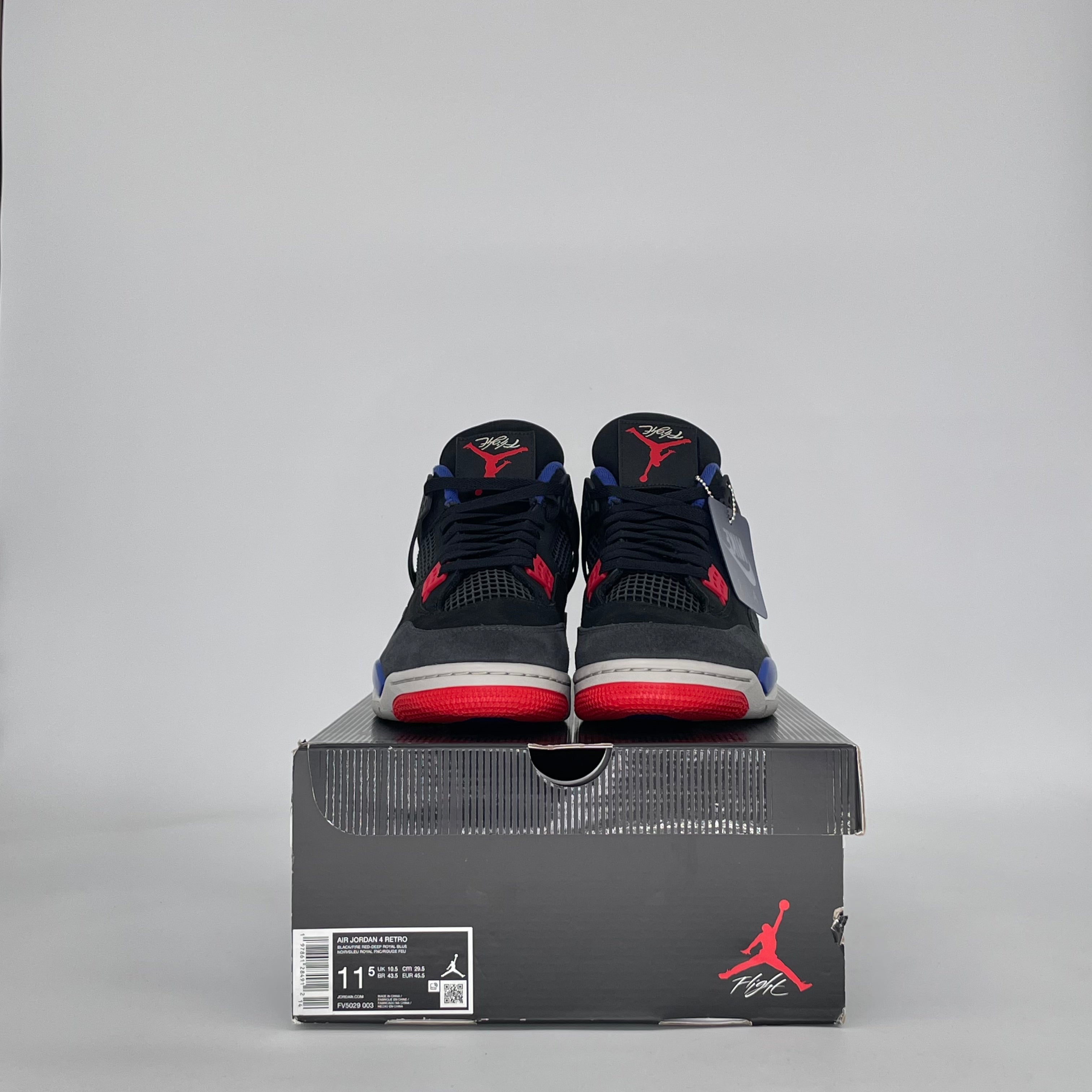 AIR JORDAN 4 RARE AIR (WHITE LETTERING) FV5029-003 SIZE 11.5/13W