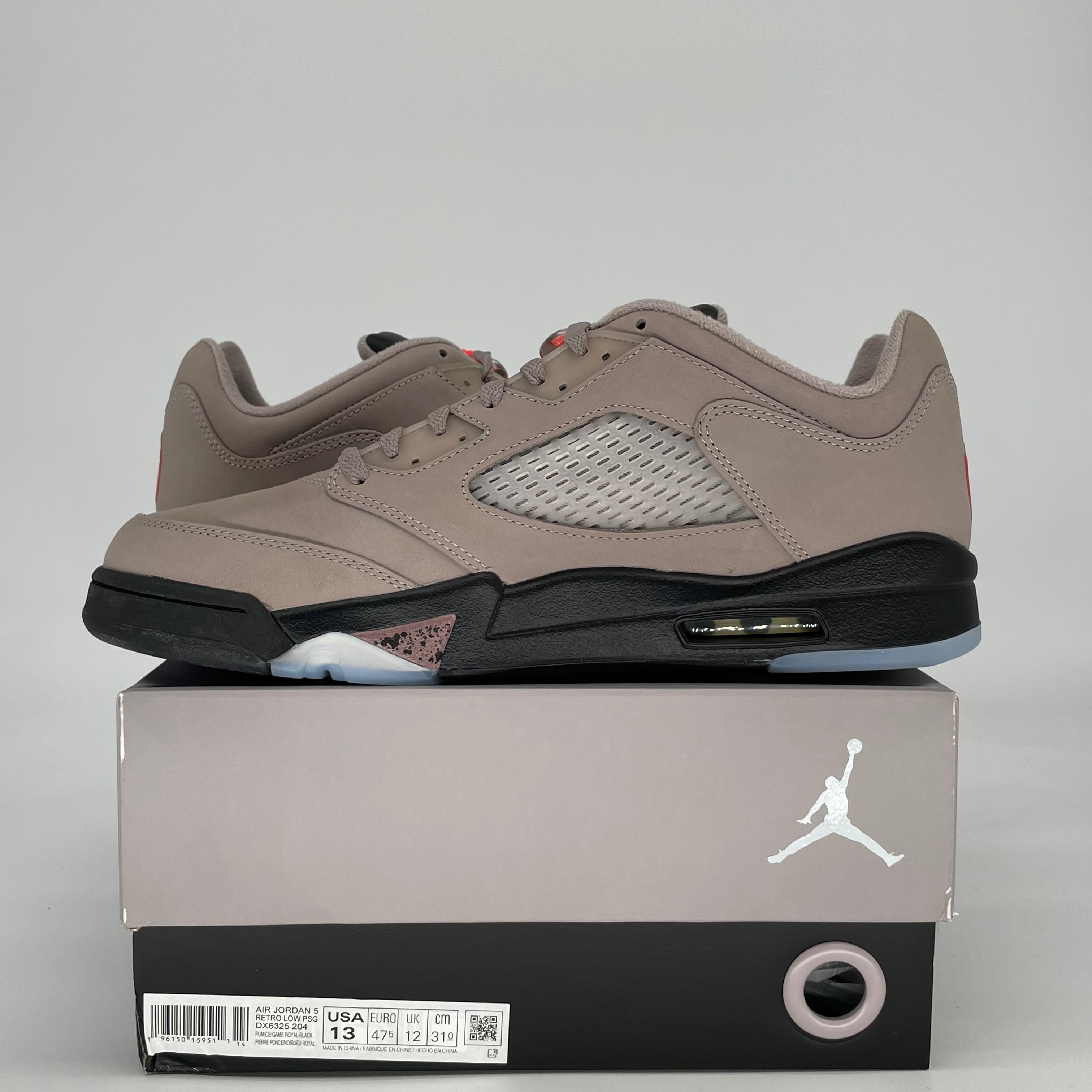 AIR JORDAN 5 LOW PSG DX6325-204 SIZE 13/14.5W