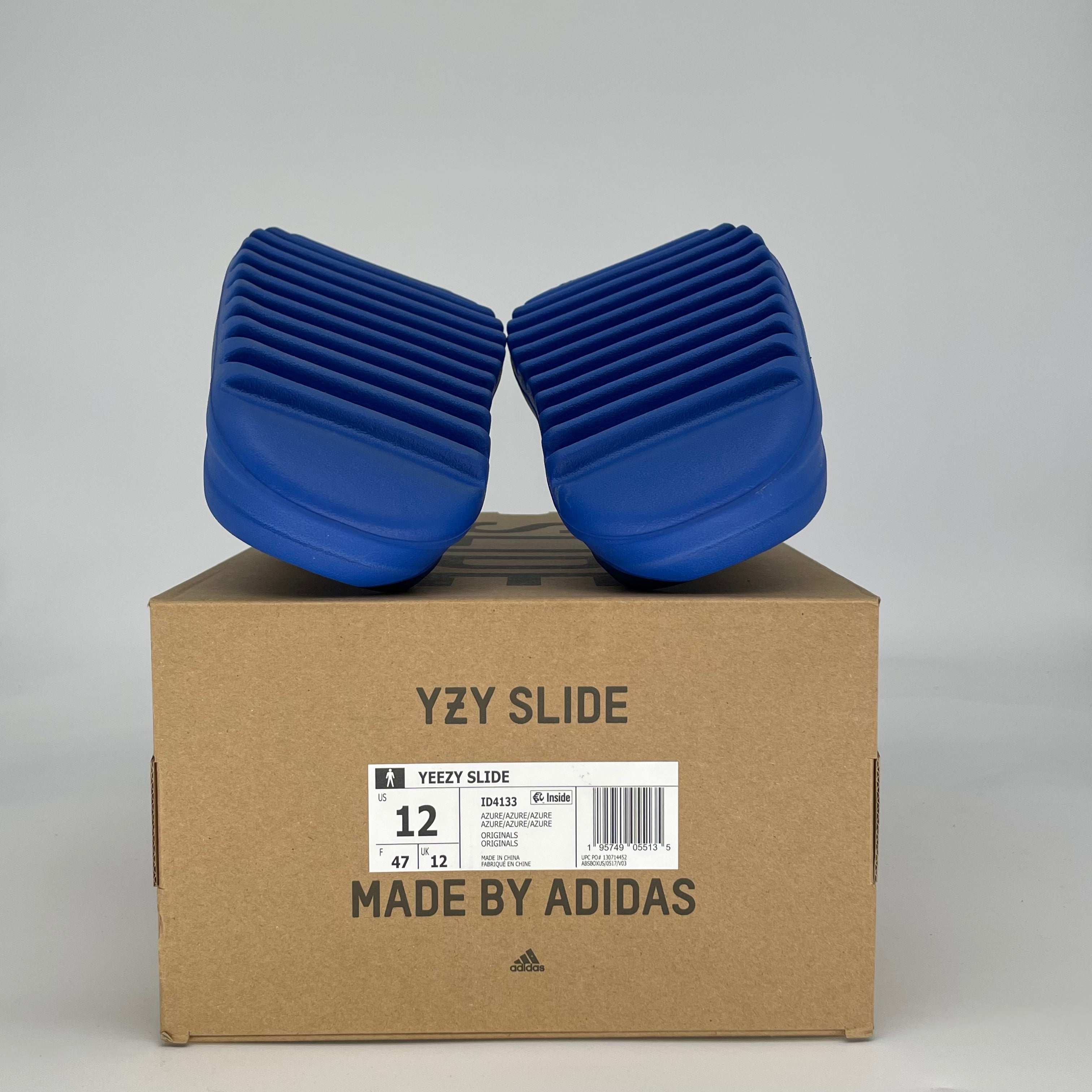 ADIDAS YEEZY SLIDE AZURE ID4133 SIZE 12/13.5W