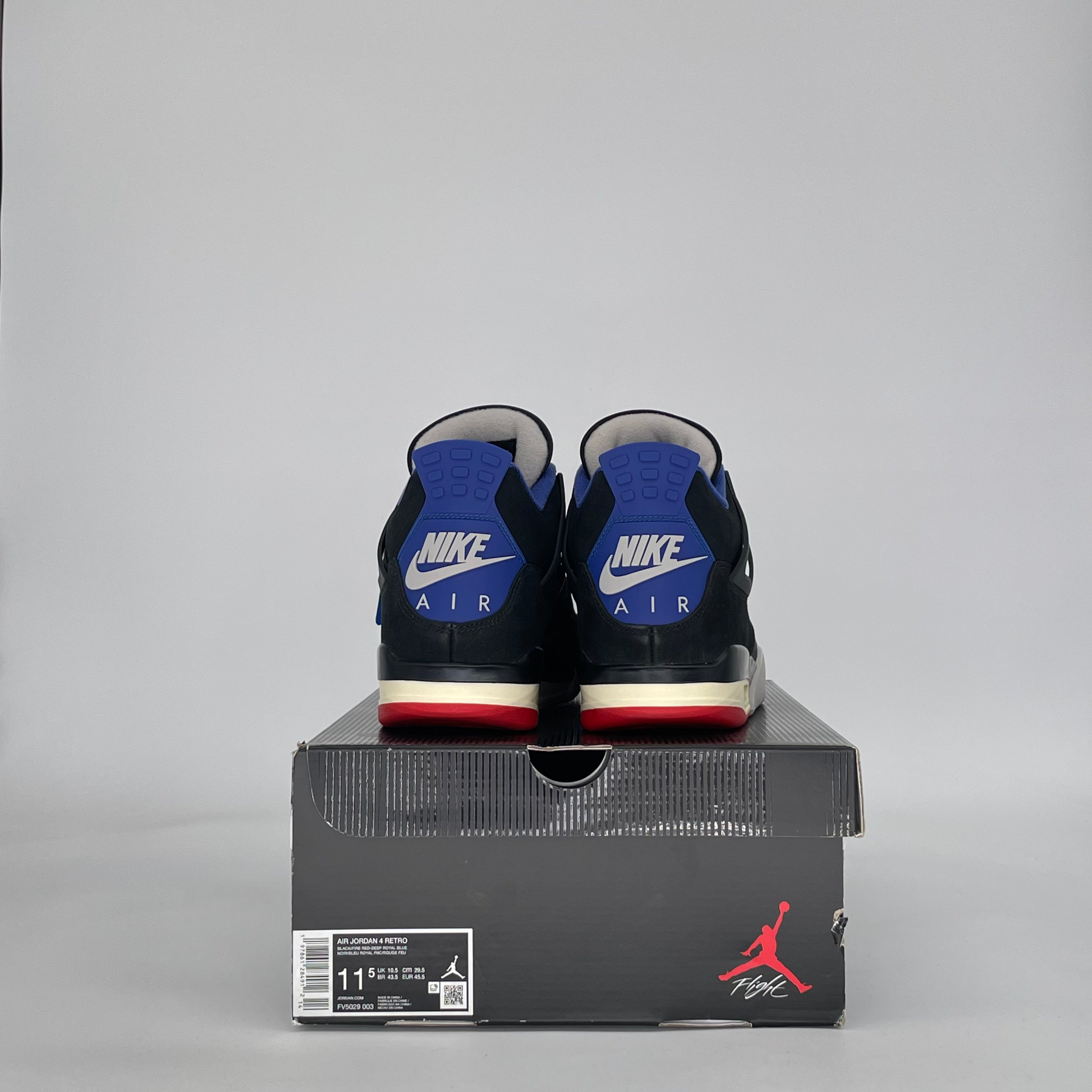 AIR JORDAN 4 RARE AIR (WHITE LETTERING) FV5029-003 SIZE 11.5/13W