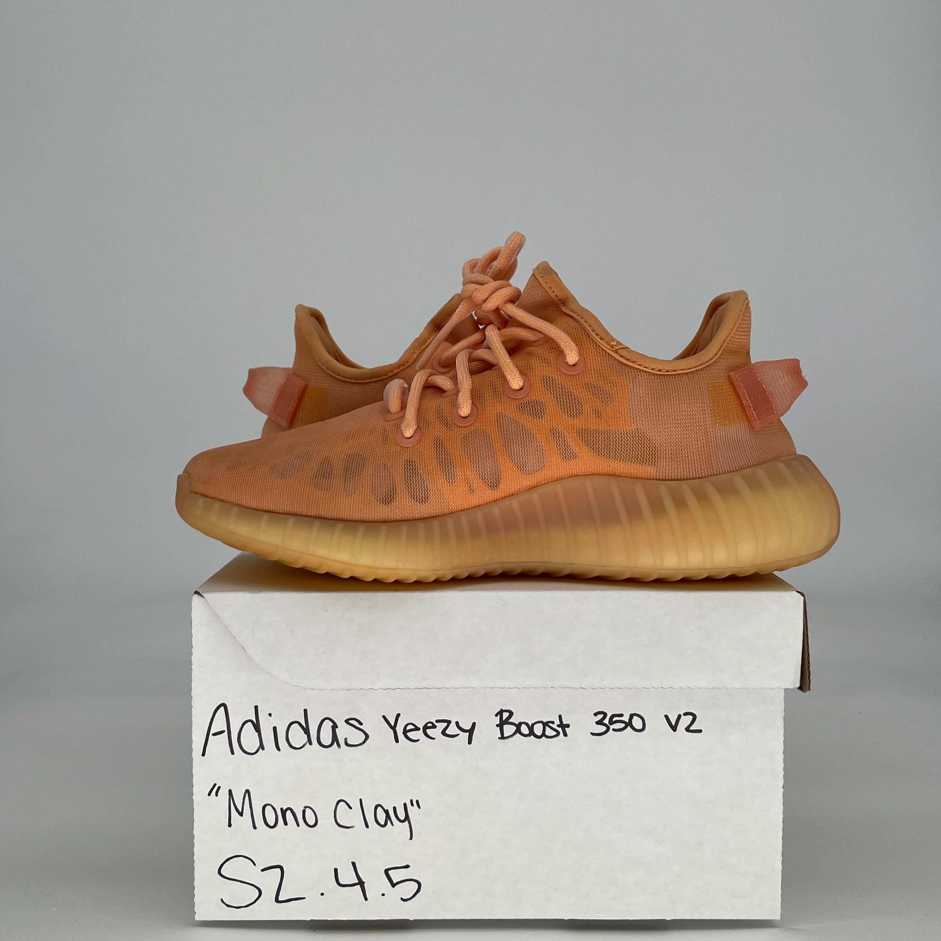 ADIDAS YEEZY BOOST 350 V2 MONO CLAY GW2870 SIZE 4.5/6W