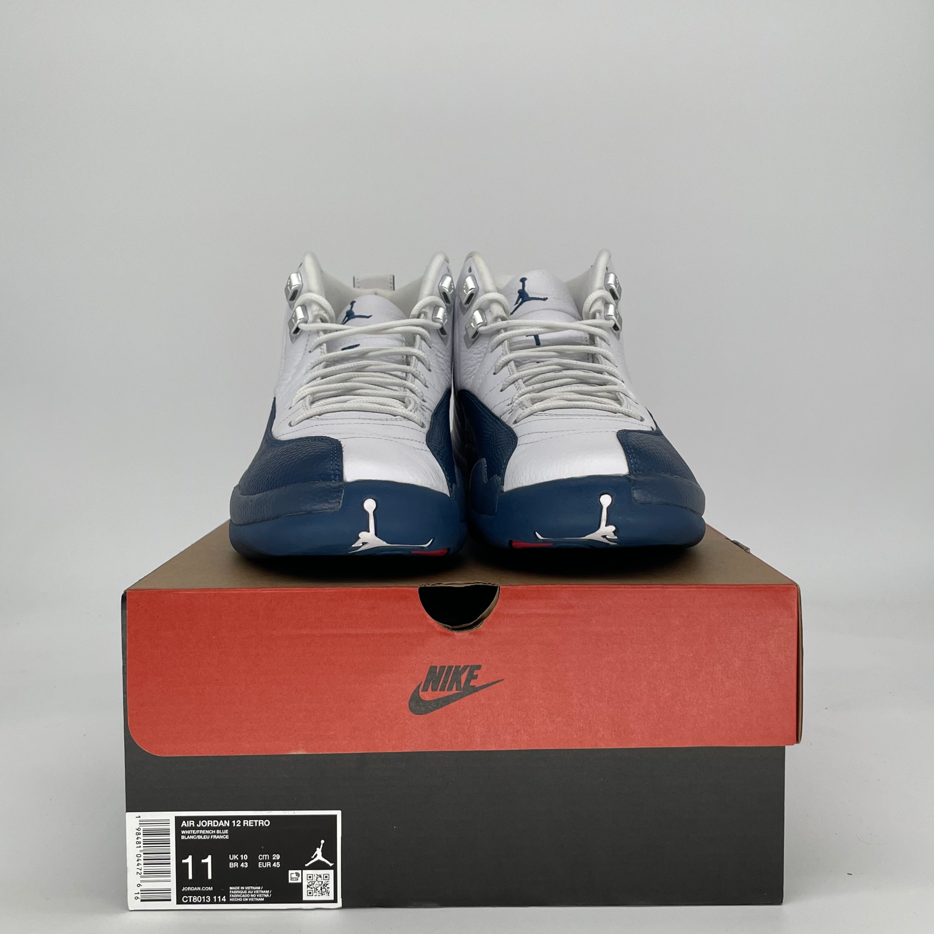 AIR JORDAN 12 FRENCH BLUE CT8013-114 SIZE 11/12.5W