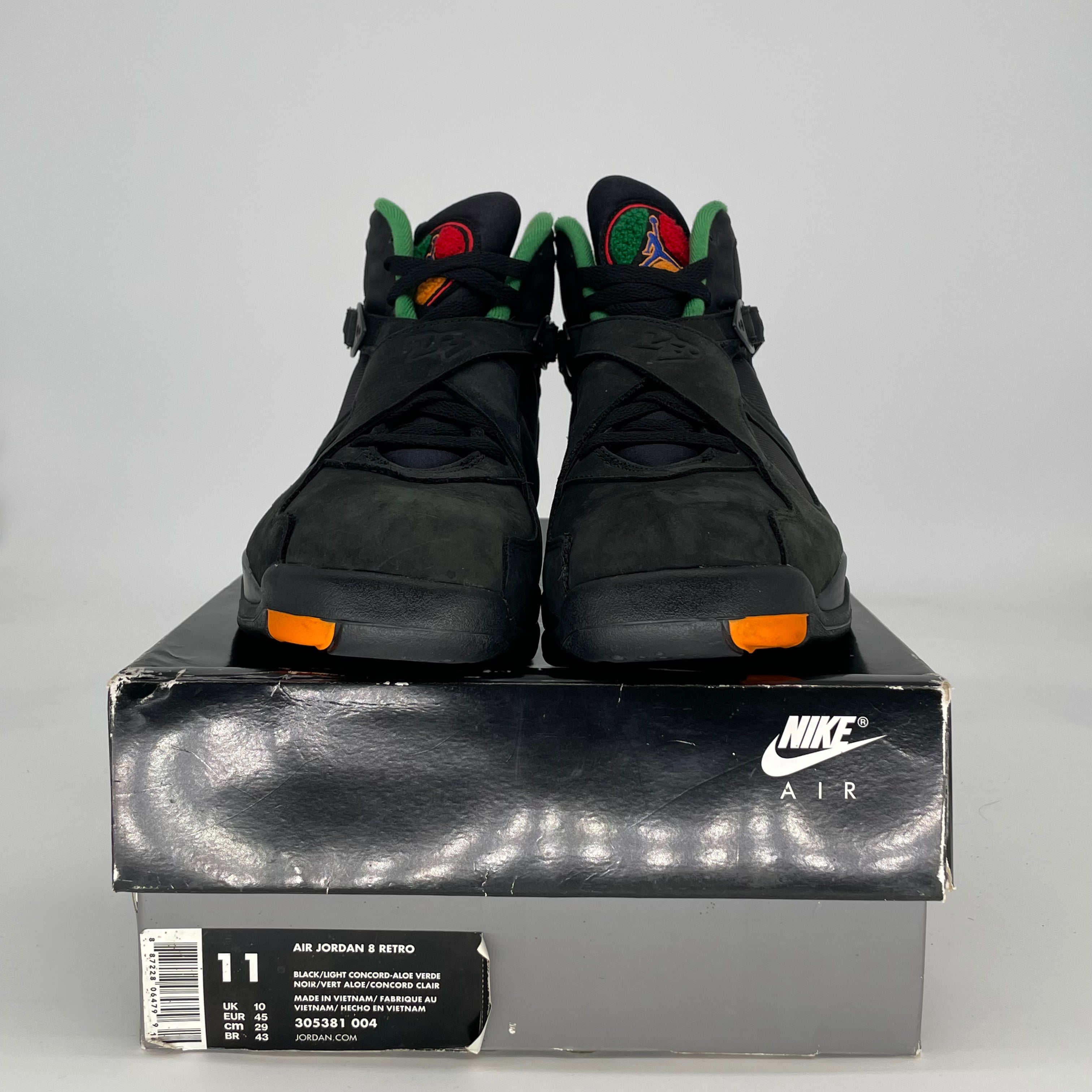 AIR JORDAN 8 TINKER AIR RAID 305381-004 SIZE 11/12.5W