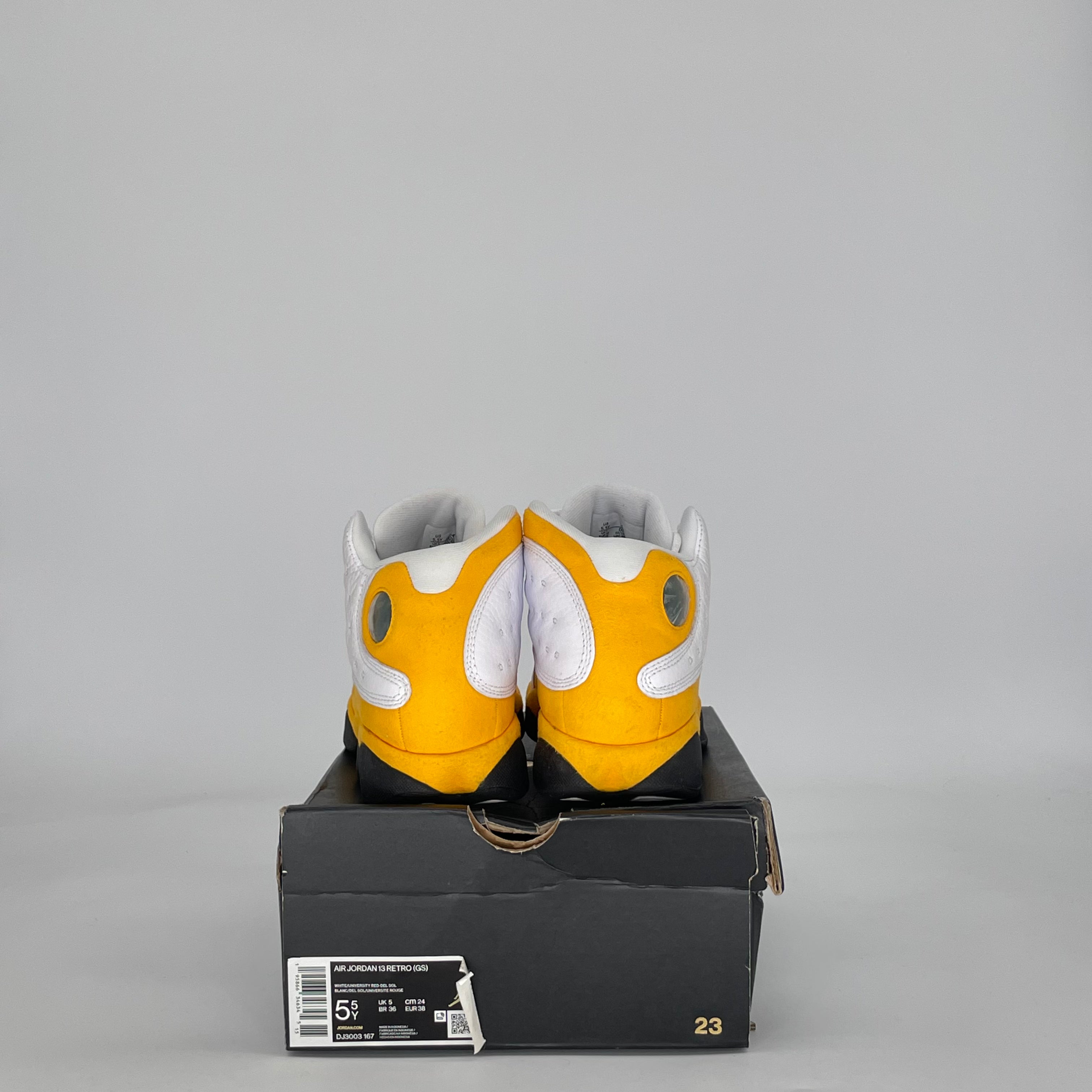 AIR JORDAN 13 DEL SOL DJ3003-167 SIZE 5.5/7W GS