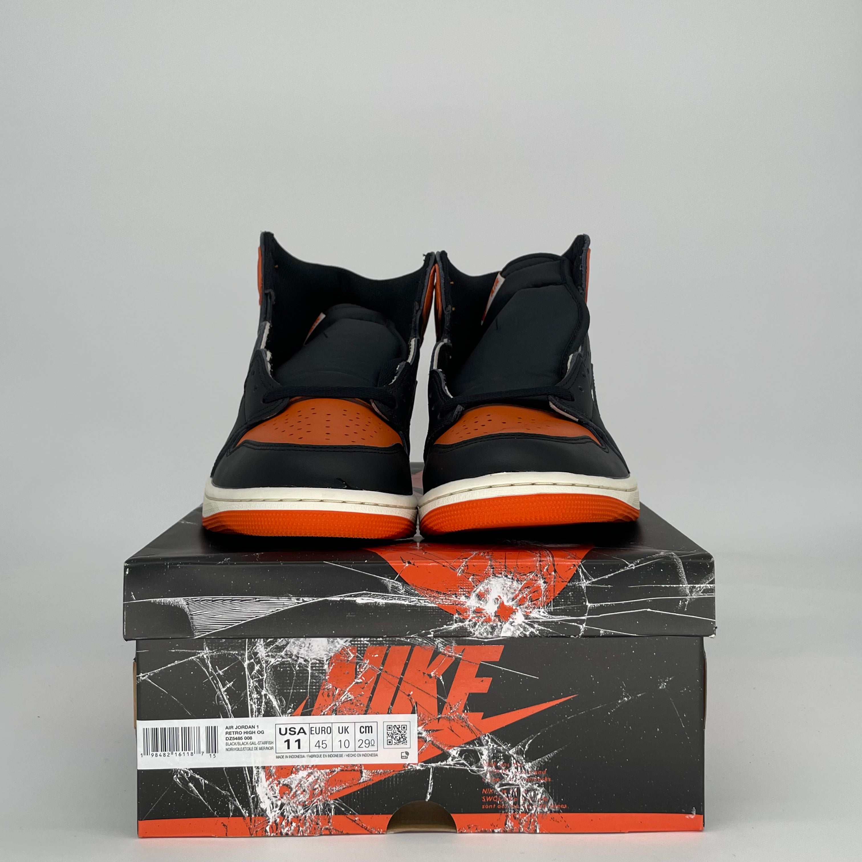 AIR JORDAN 1 SHATTERED BACKBOARD 2025 DZ5485-008 SIZE 11/12.5W