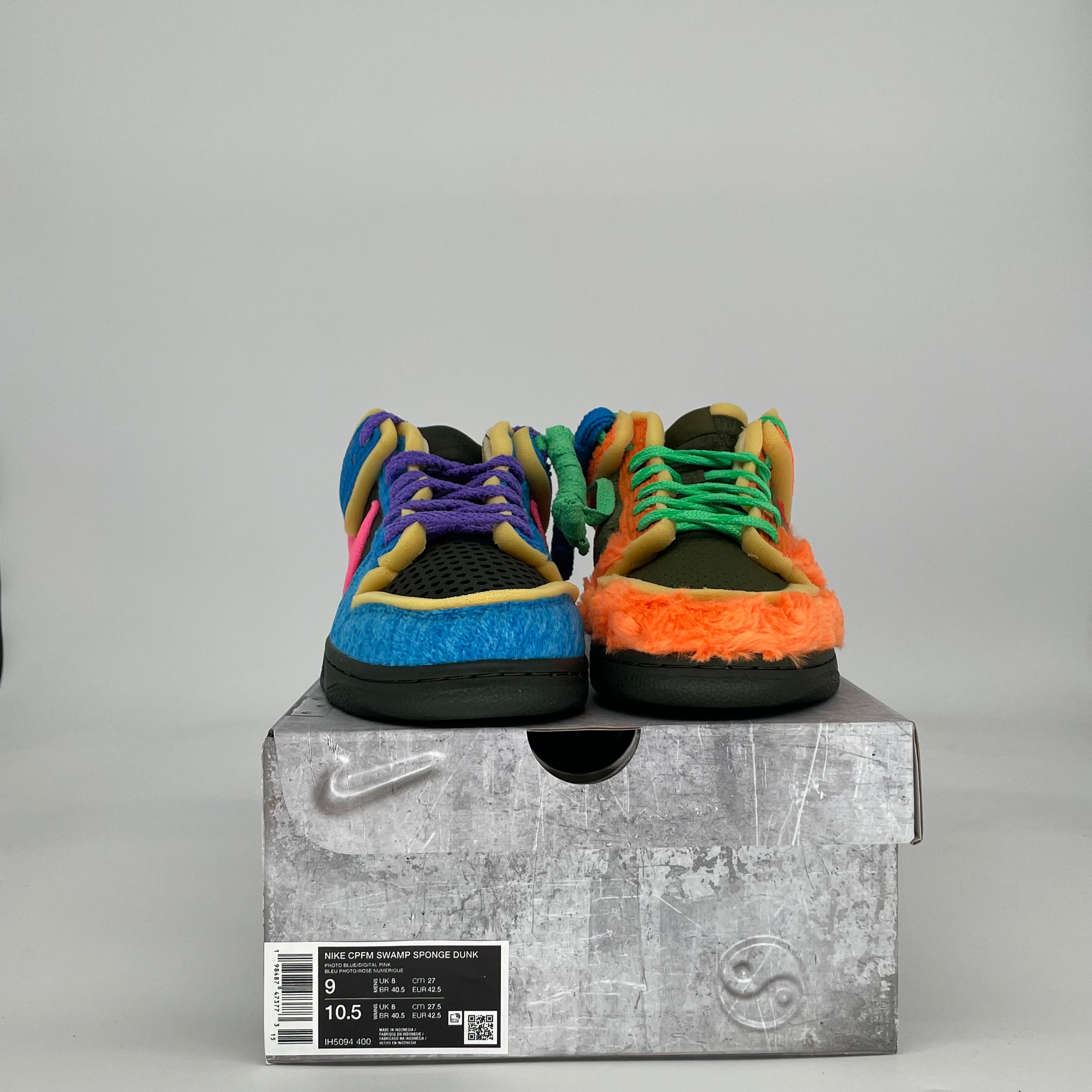 NIKE DUNK LOW CPFM SWAMP SPONGE PHOTO BLUE IH5094-400 SIZE 9/10.5W