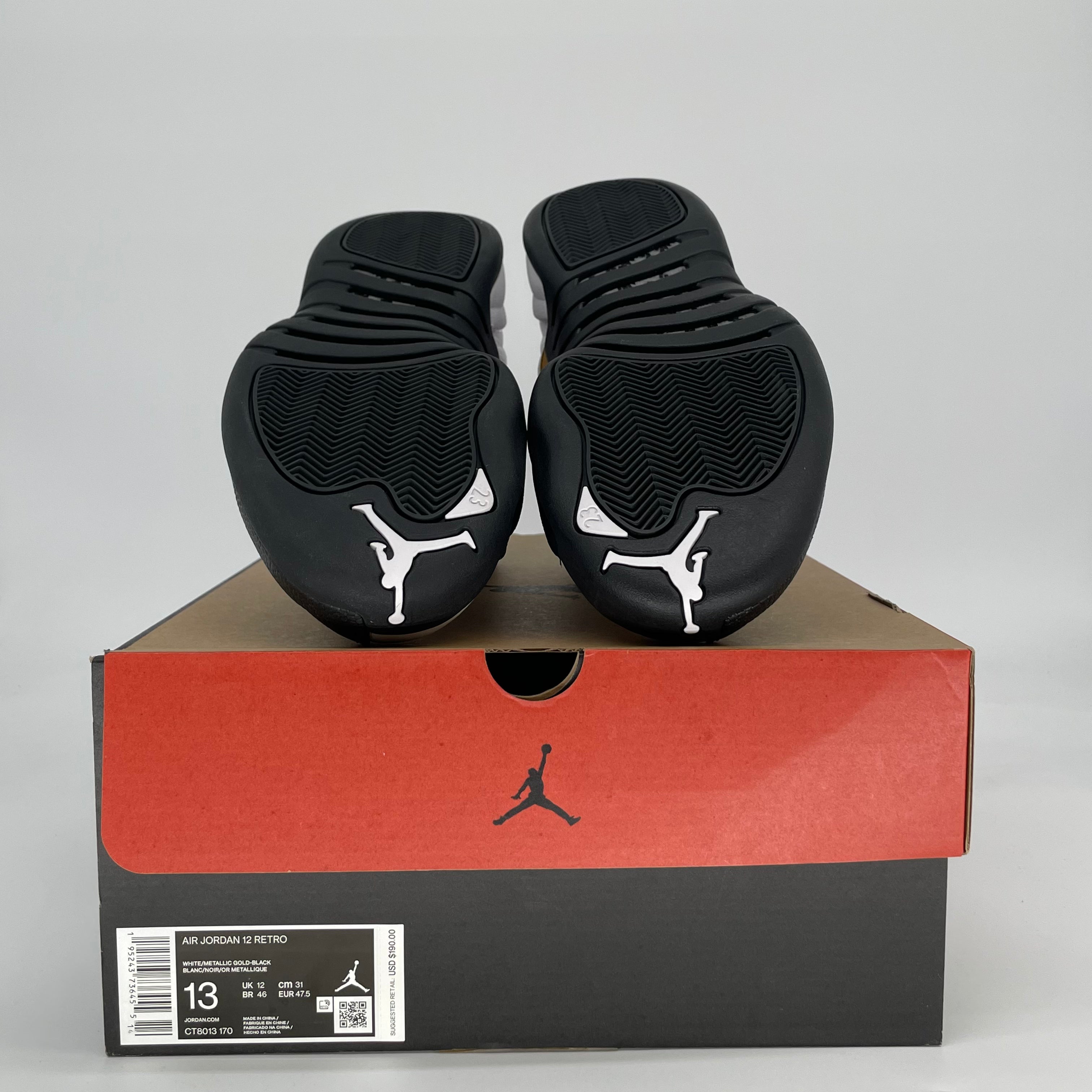 AIR JORDAN 12 ROYALTY TAXI CT8013-170 SIZE 13/14.5W