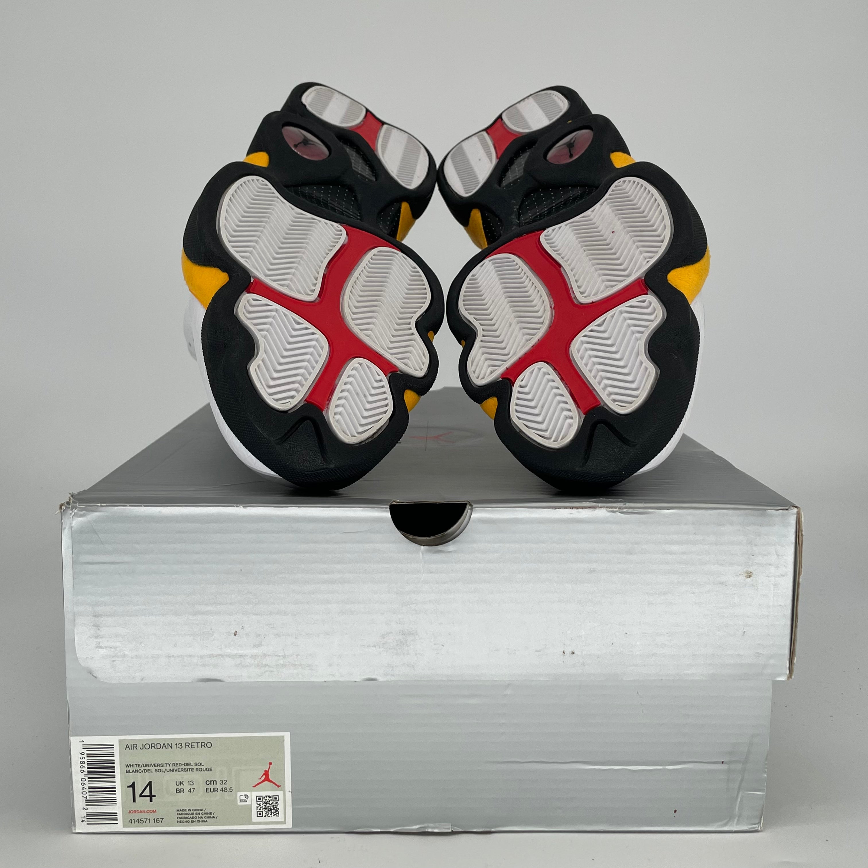AIR JORDAN 13 DEL SOL 414571-167 SIZE 14/15.5W