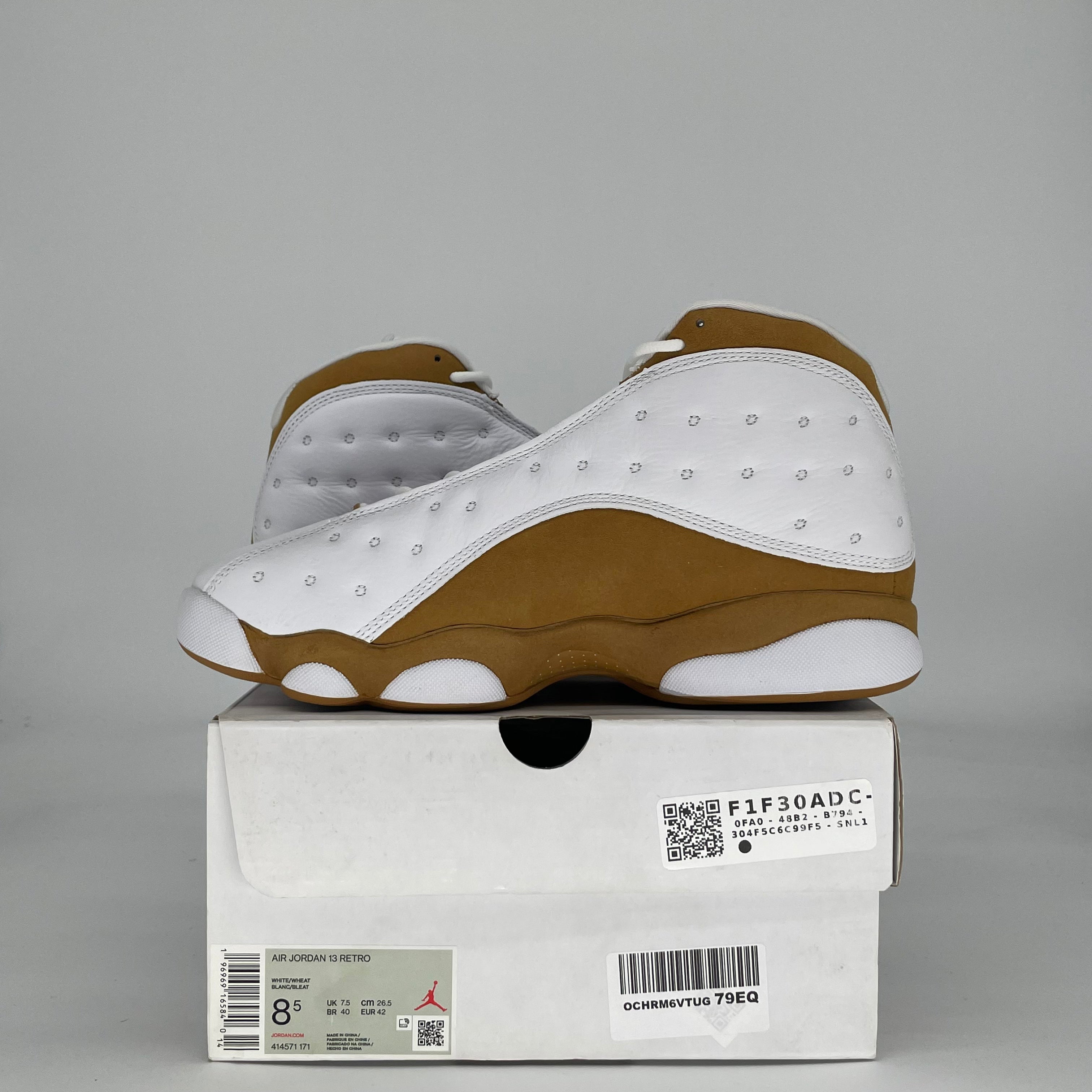 AIR JORDAN 13 WHEAT 414571-171 SIZE 8.5/10W