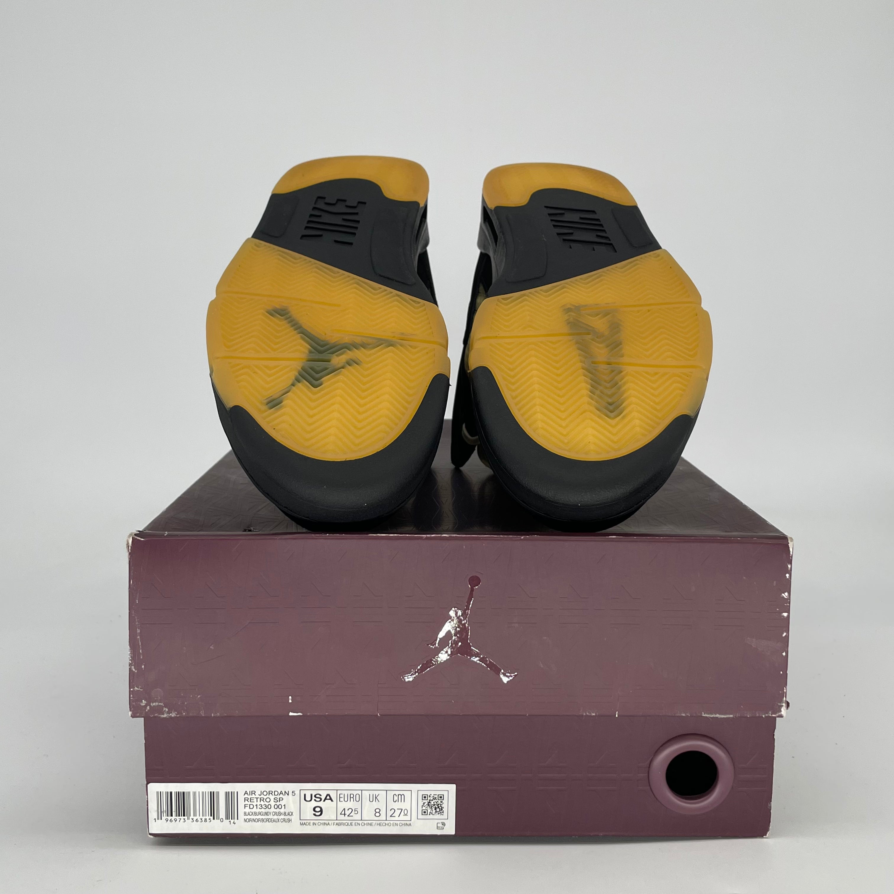 AIR JORDAN 5 A MA MANIERE DUSK FD1330-001 SIZE 9/10.5W