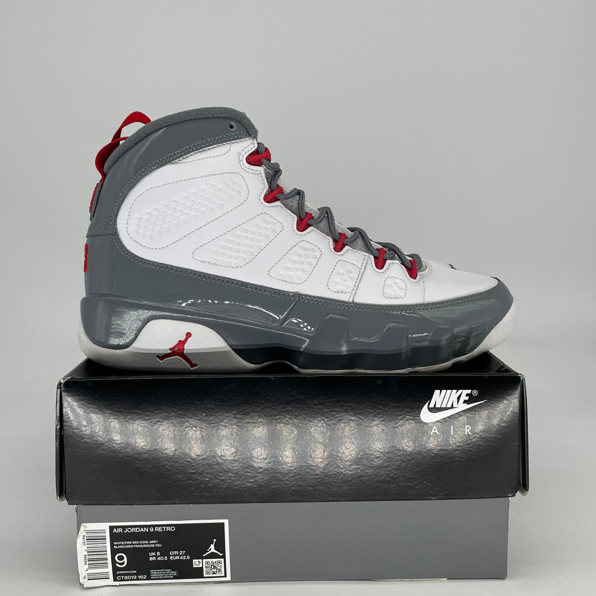 Jordan 9 Retro Fire Red