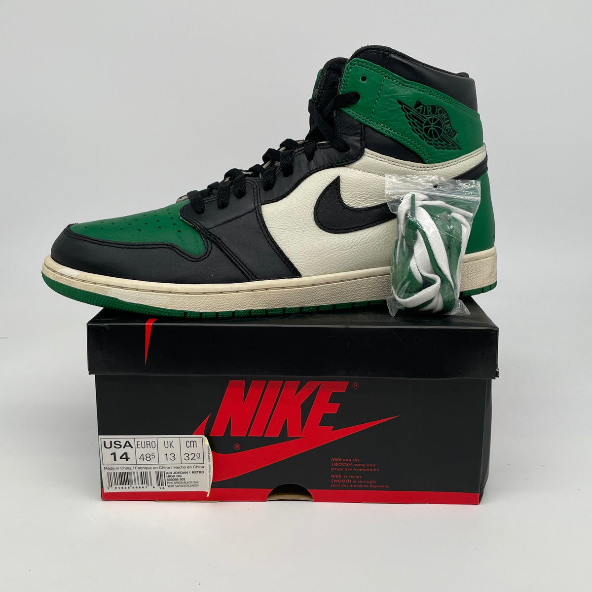 Jordan 1 Retro High Pine Green