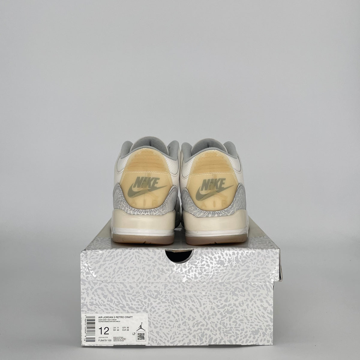 Jordan 3 Retro Craft Ivory