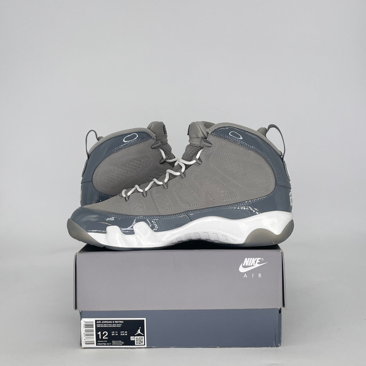 Jordan 9 Retro Cool Grey (2025)