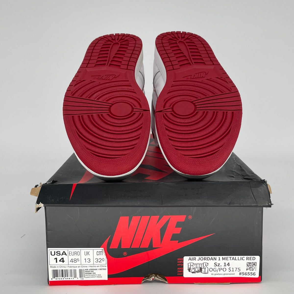 Jordan 1 Retro Metallic Red (2017)