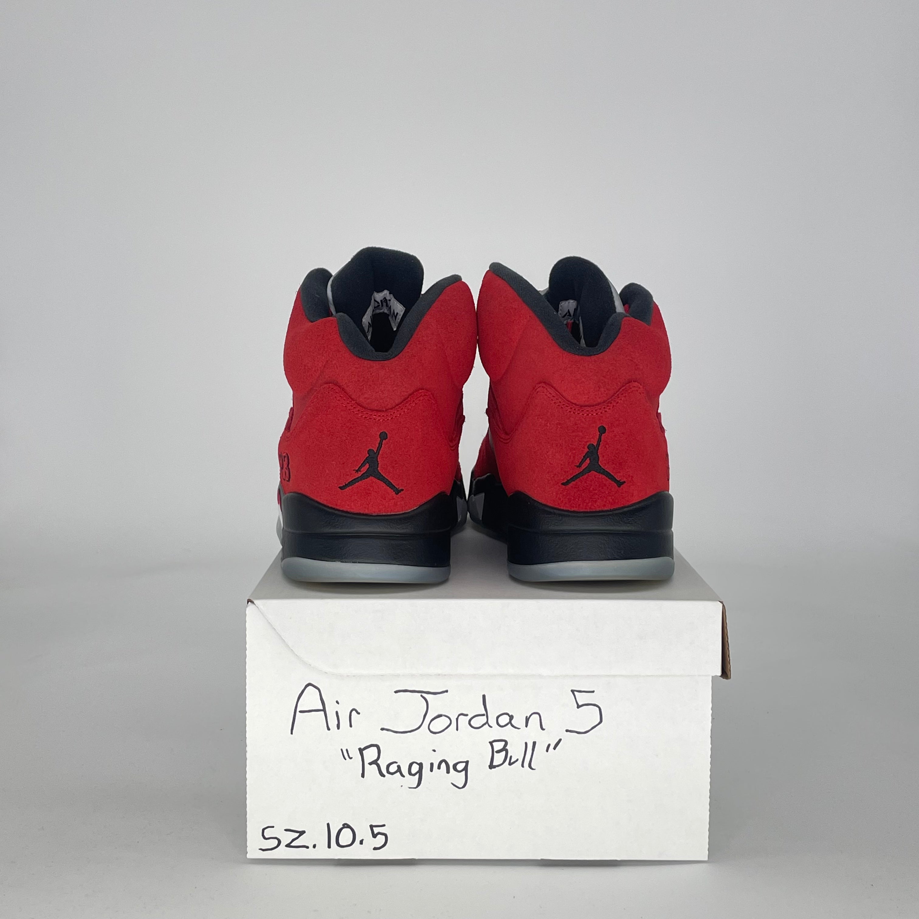AIR JORDAN 5 RAGING BULL RED DD0587-600 SIZE 10.5/12W