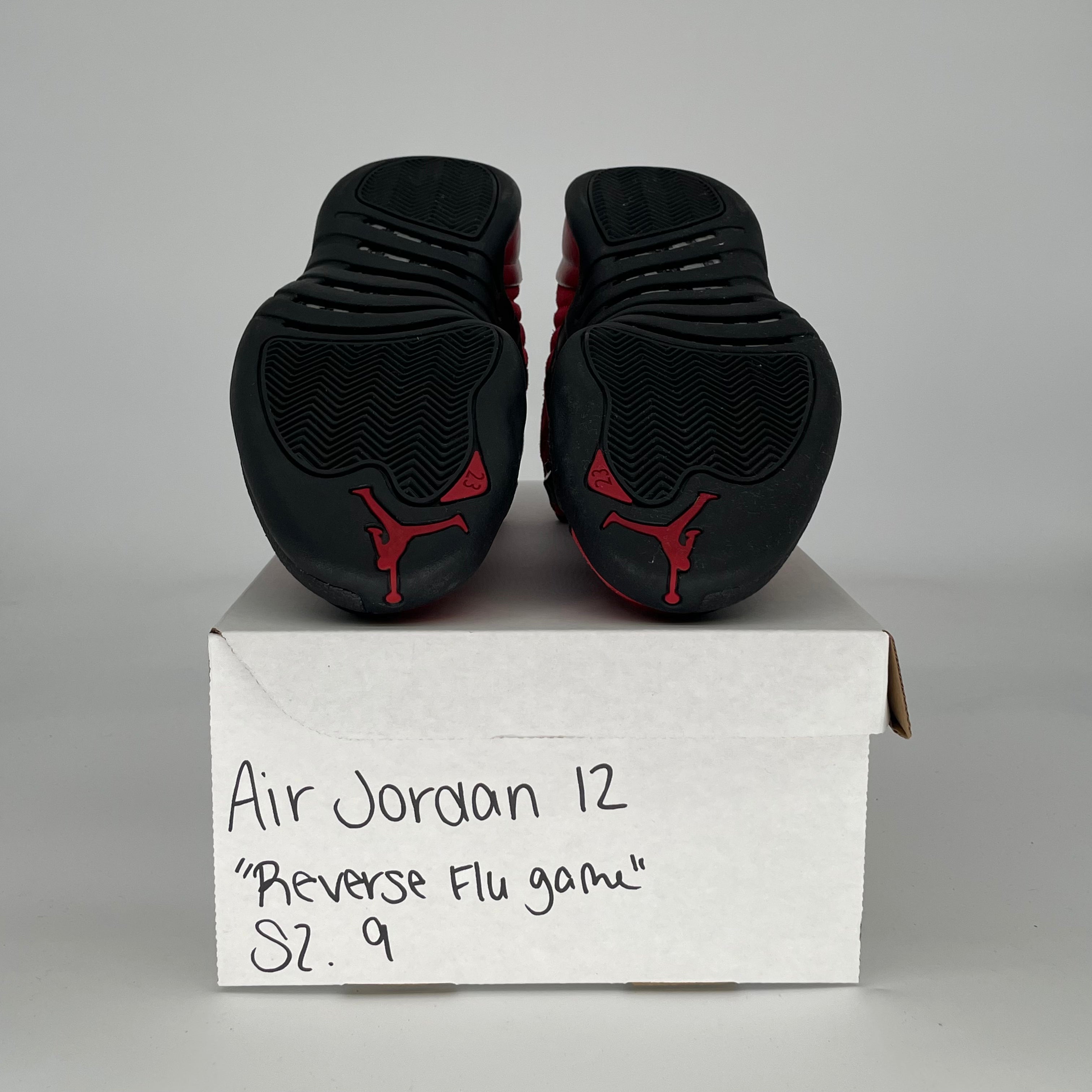 AIR JORDAN 12 REVERSE FLU GAME CT8013-602 SIZE 9/10.5W