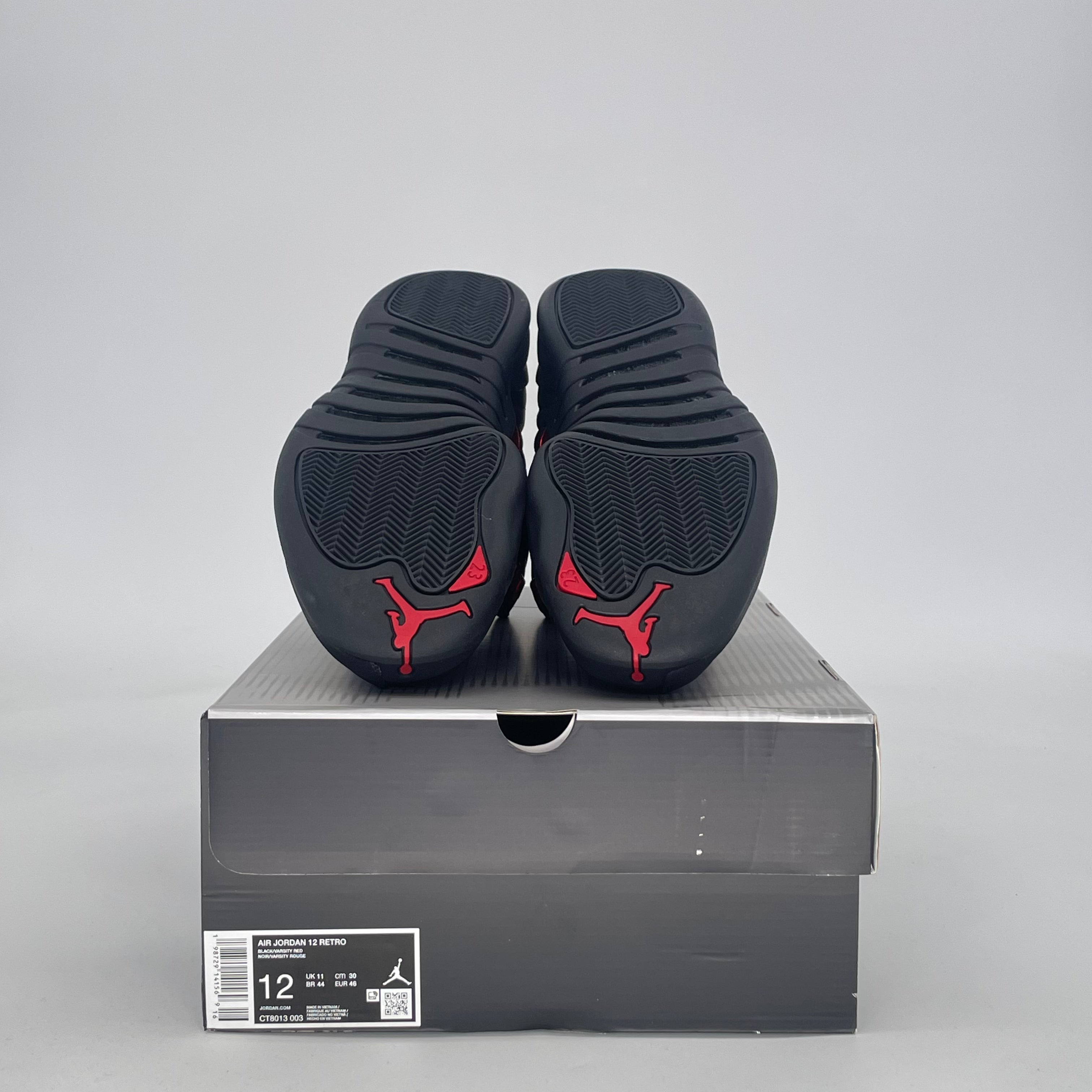 AIR JORDAN 12 BLOODLINE CT8013-003 SIZE 12/13.5W