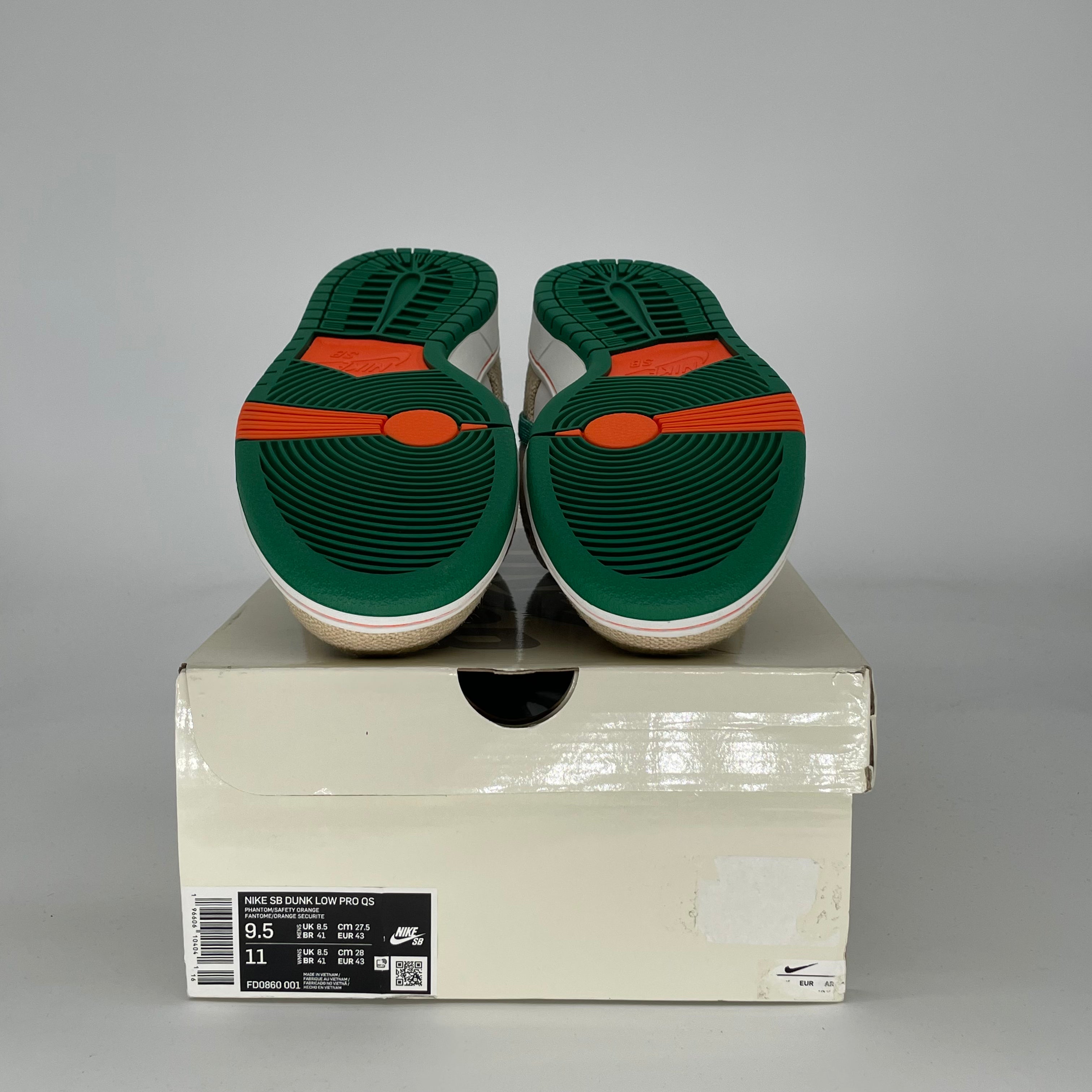 NIKE SB DUNK LOW JARRITOS FD0860-001 SIZE 9.5/11W