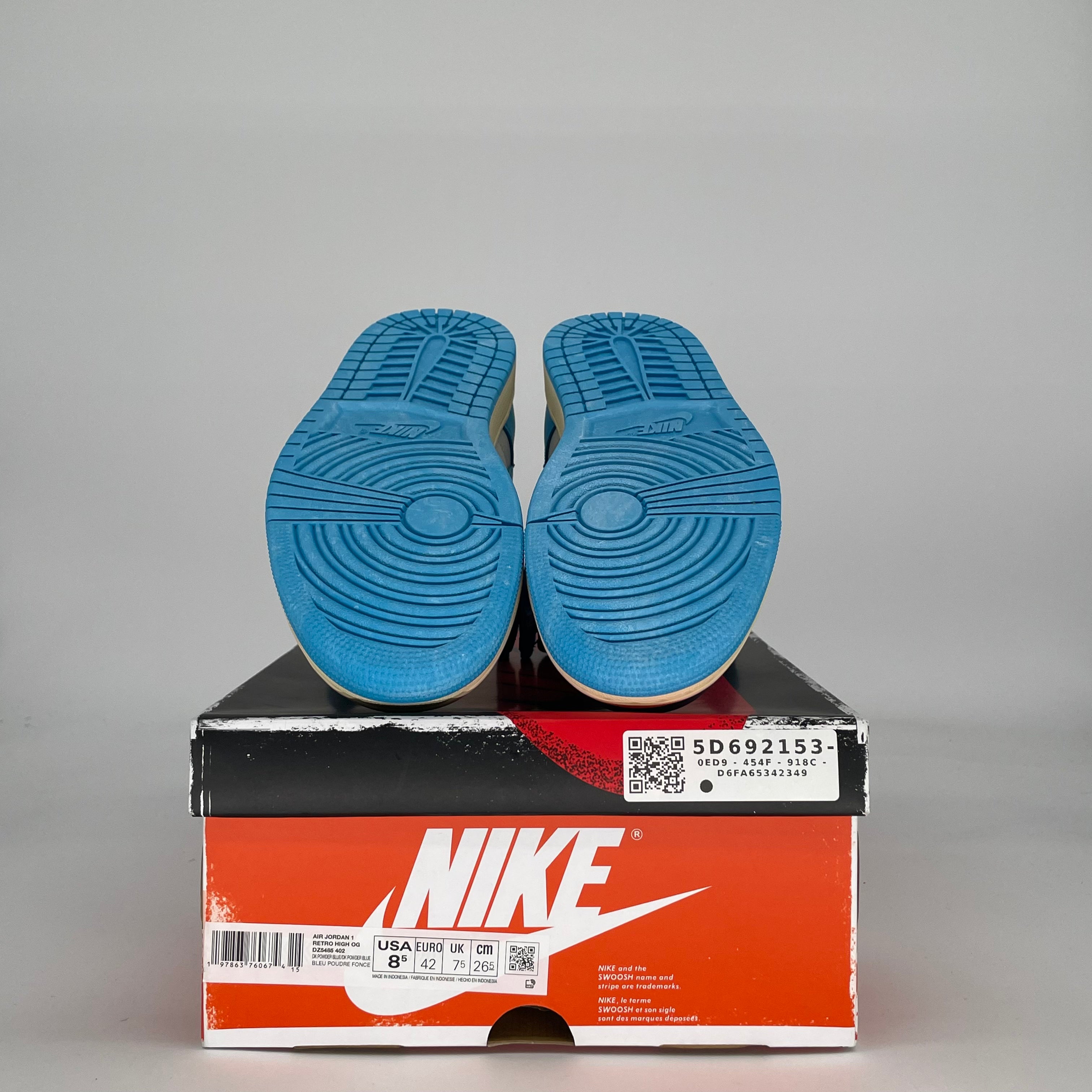 AIR JORDAN 1 UNC REIMAGINED DZ5485-402 SIZE 8.5/10W