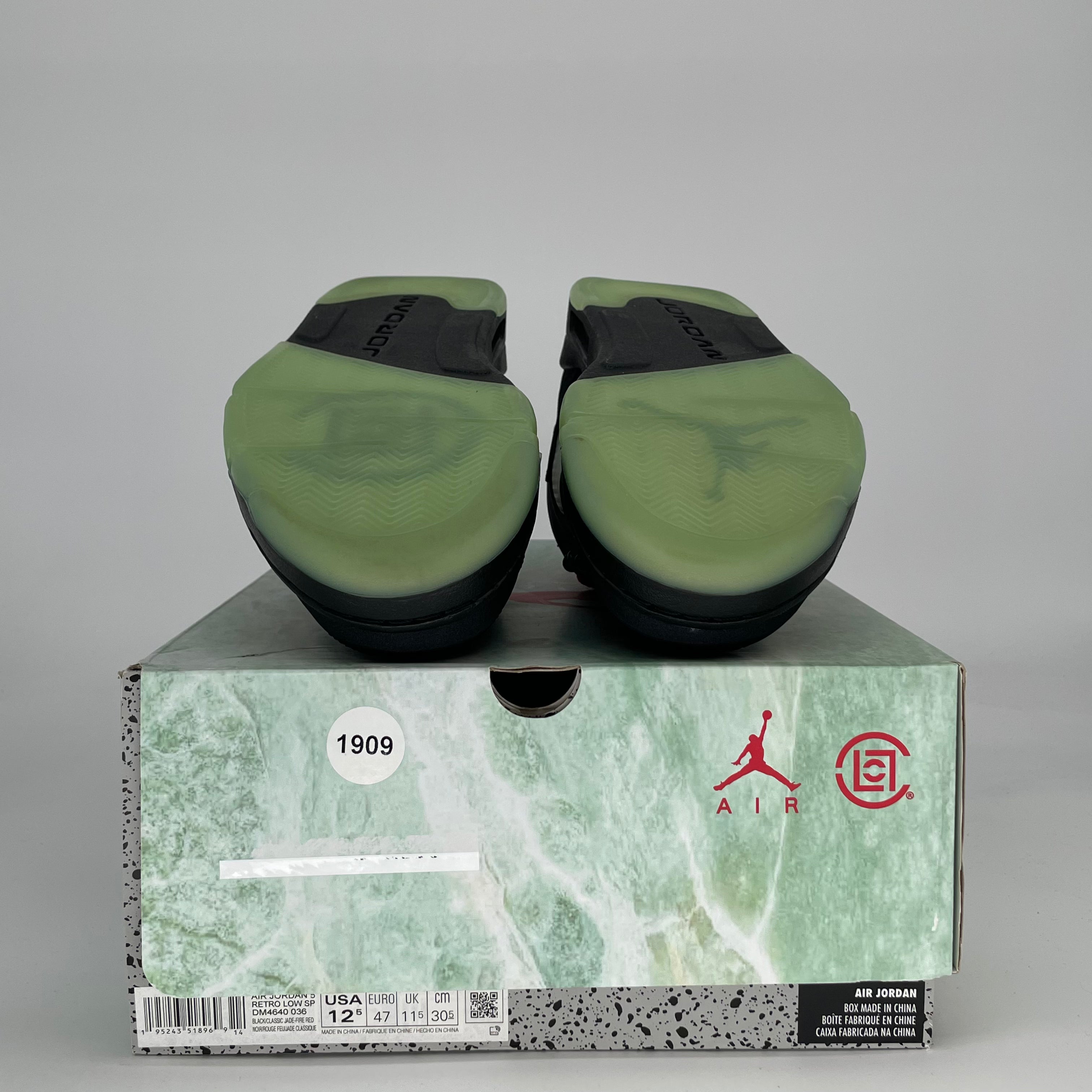 AIR JORDAN 5 LOW X CLOT JADE DM4640-036 SIZE 12.5/14W