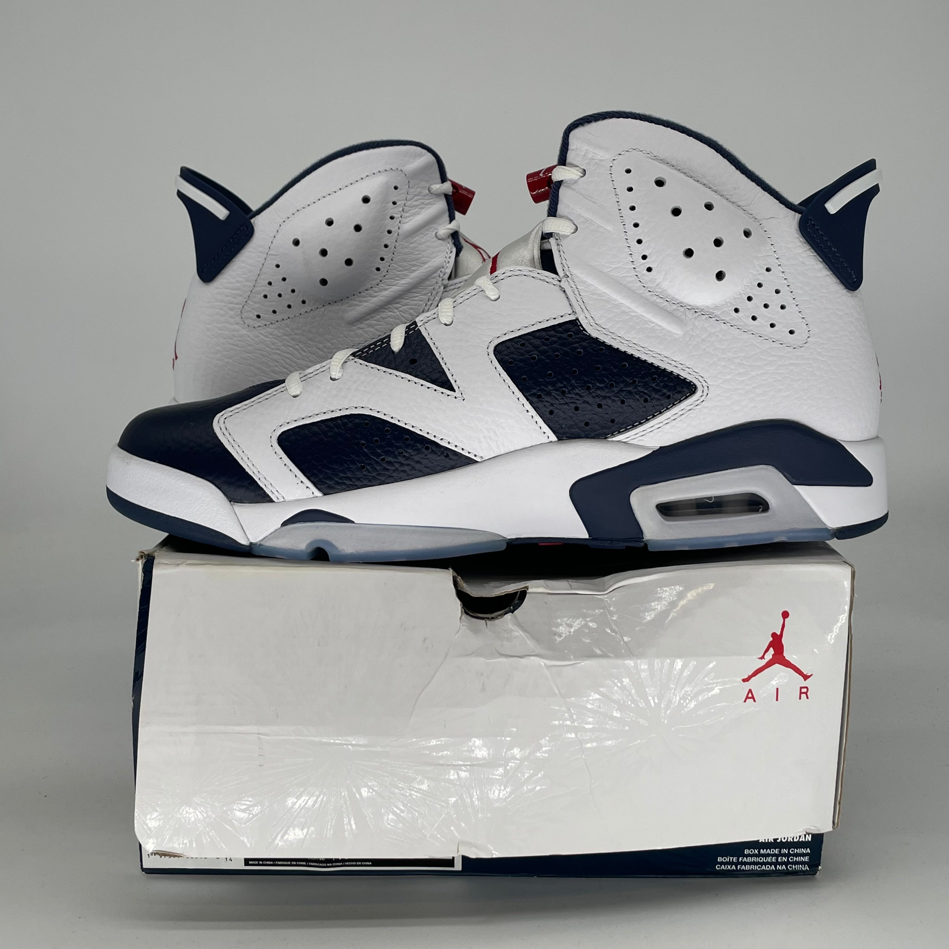 AIR JORDAN 6 OLYMPIC CT8529-164 SIZE 12/13.5W
