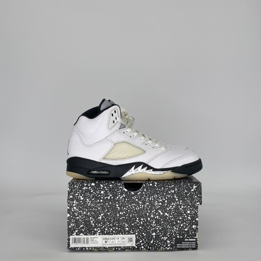 AIR JORDAN 5 REVERSE METALLIC DD0587-110 SIZE 8.5/10W