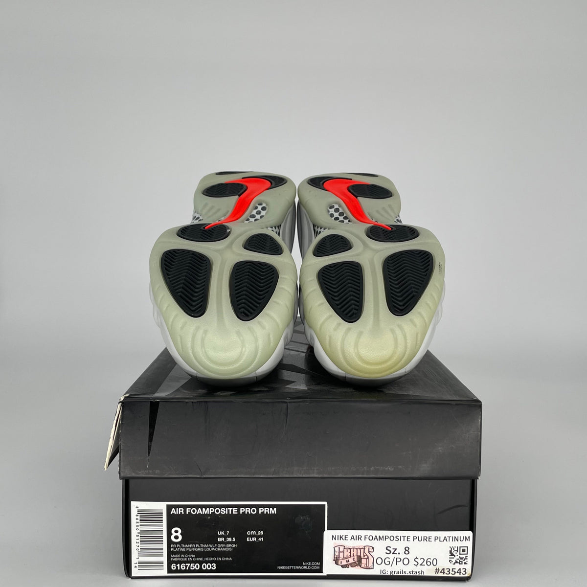 Nike Air Foamposite Pro Pure Platinum